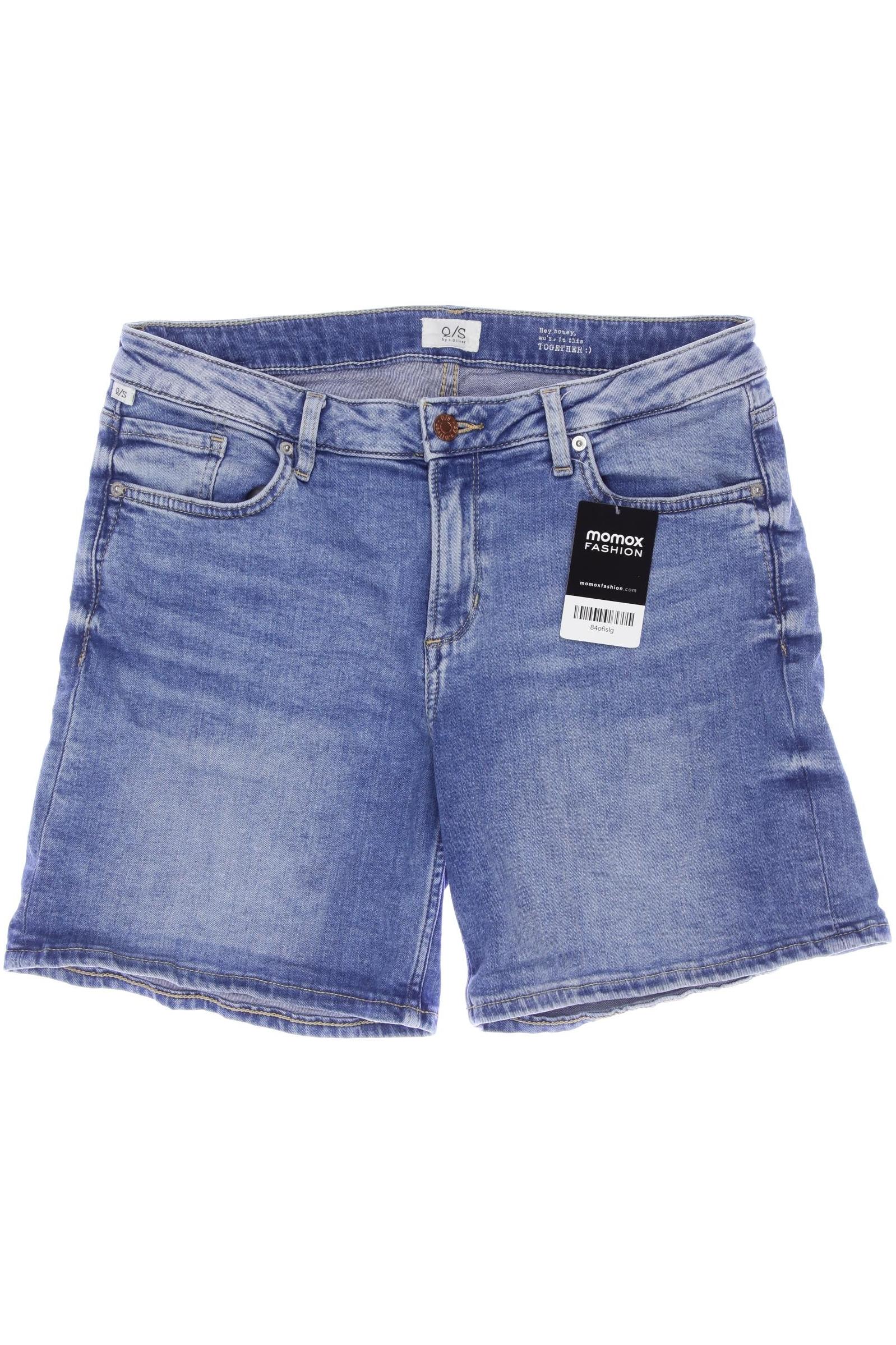 

QS by s.Oliver Damen Shorts, blau, Gr. 38