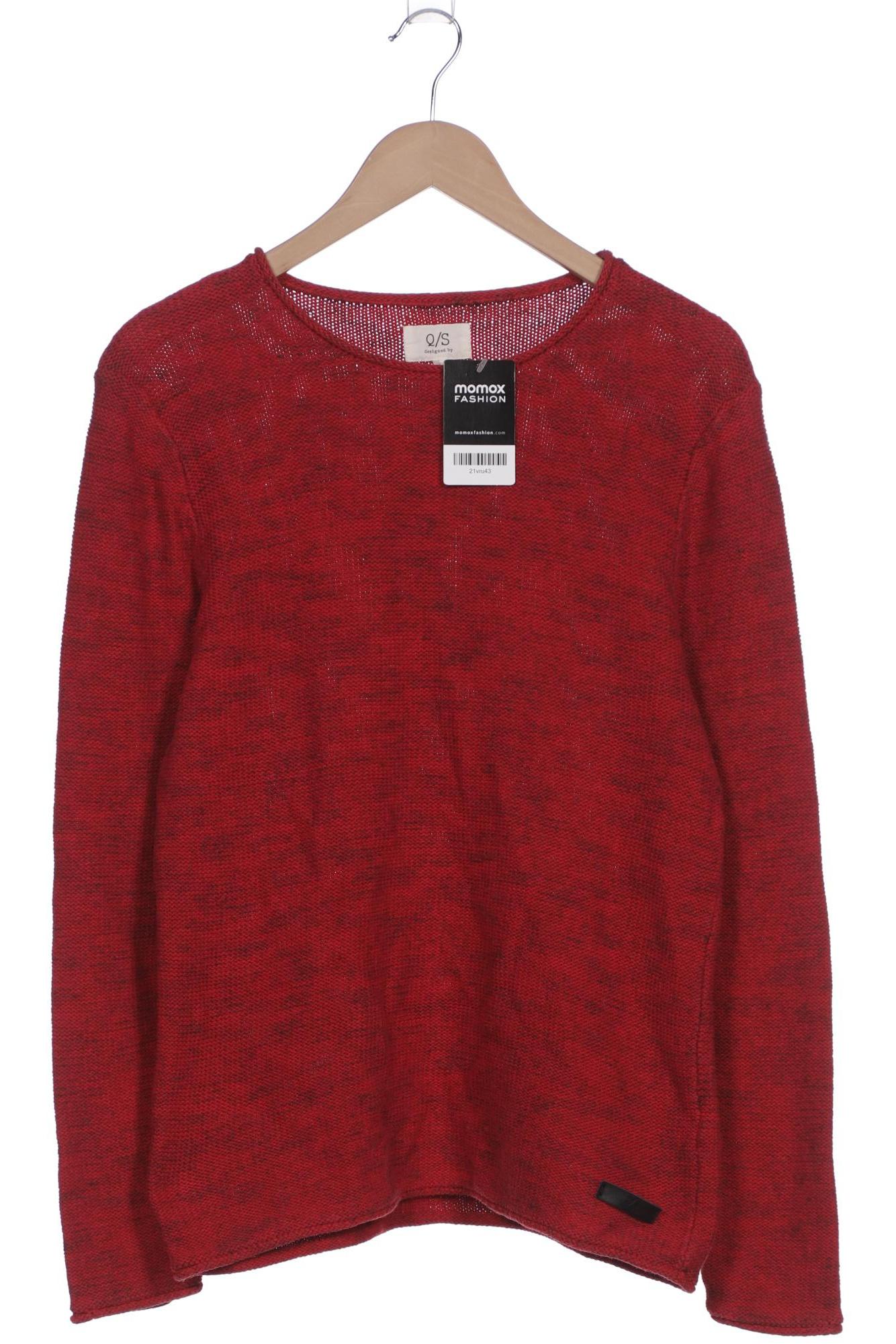 

QS by s.Oliver Herren Pullover, rot, Gr. 52