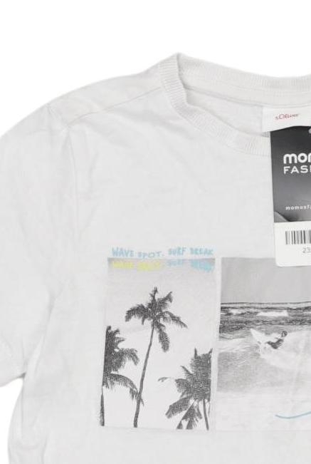Thumbnail - QS by s.Oliver Herren T-Shirt, weiß, Gr. 116