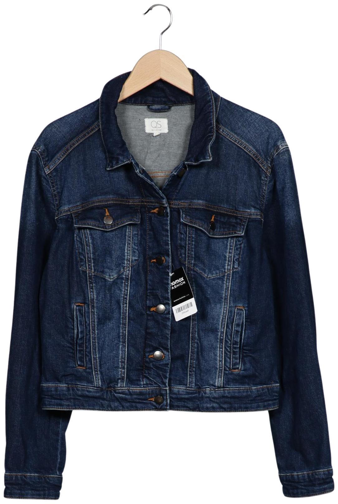 

QS by s.Oliver Damen Jacke, marineblau, Gr. 36
