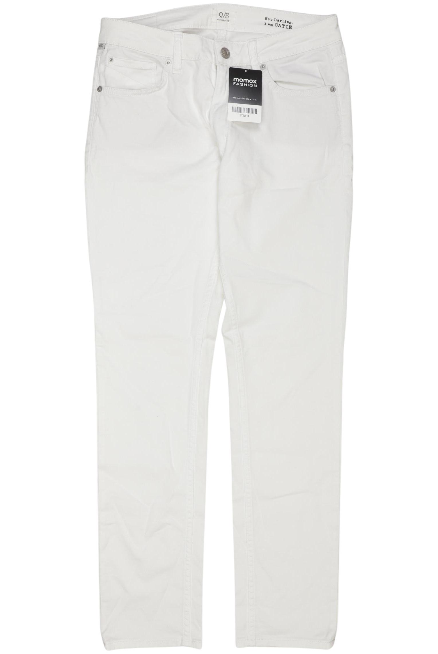 

QS by s.Oliver Damen Jeans, weiß, Gr. 36