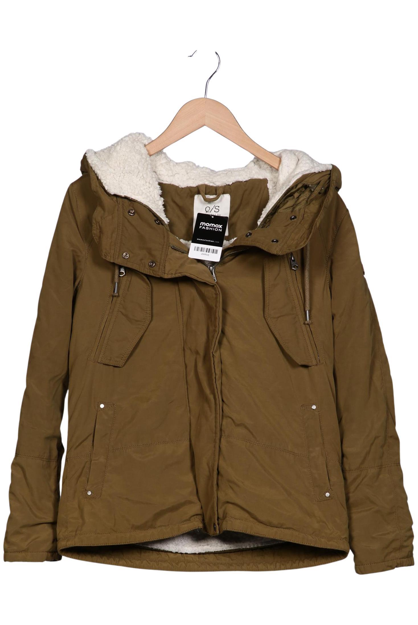 

QS by s.Oliver Damen Jacke, grün, Gr. 34