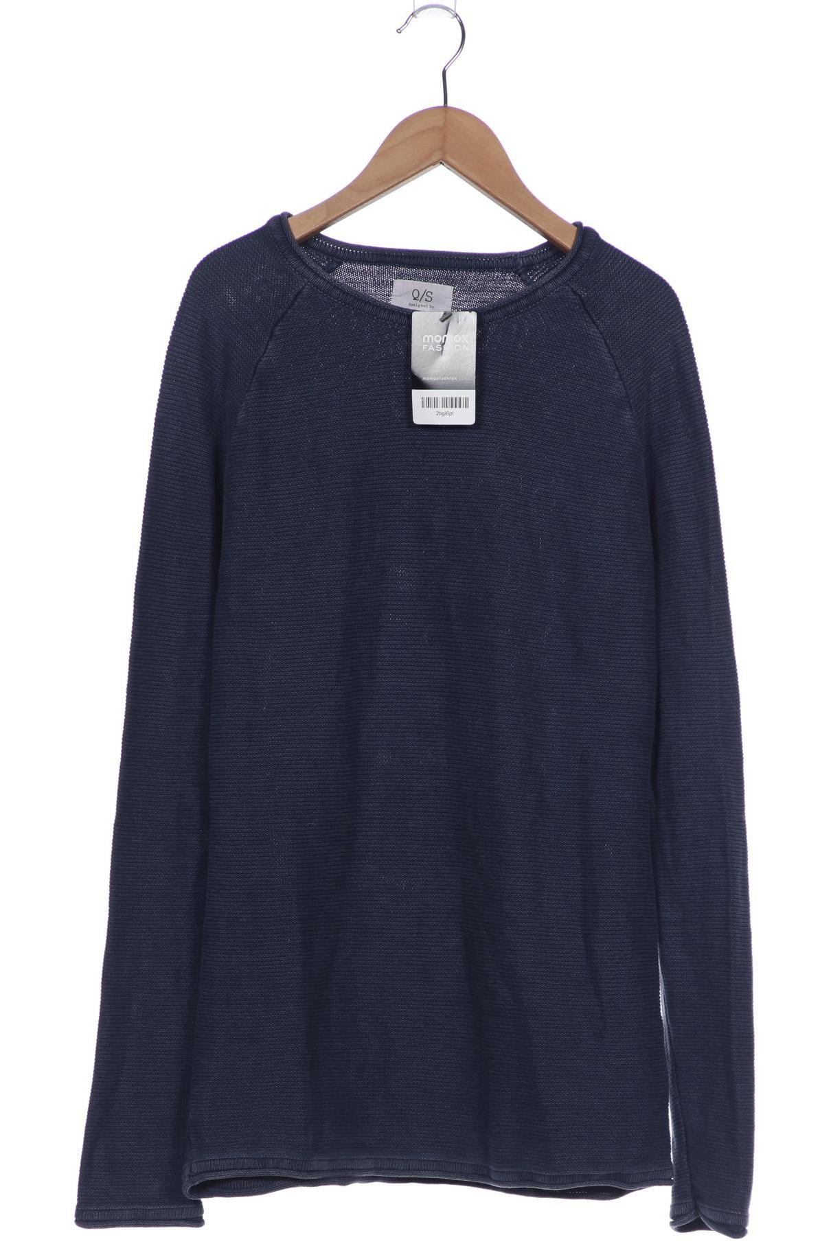 

QS by s.Oliver Herren Pullover, marineblau, Gr. 52