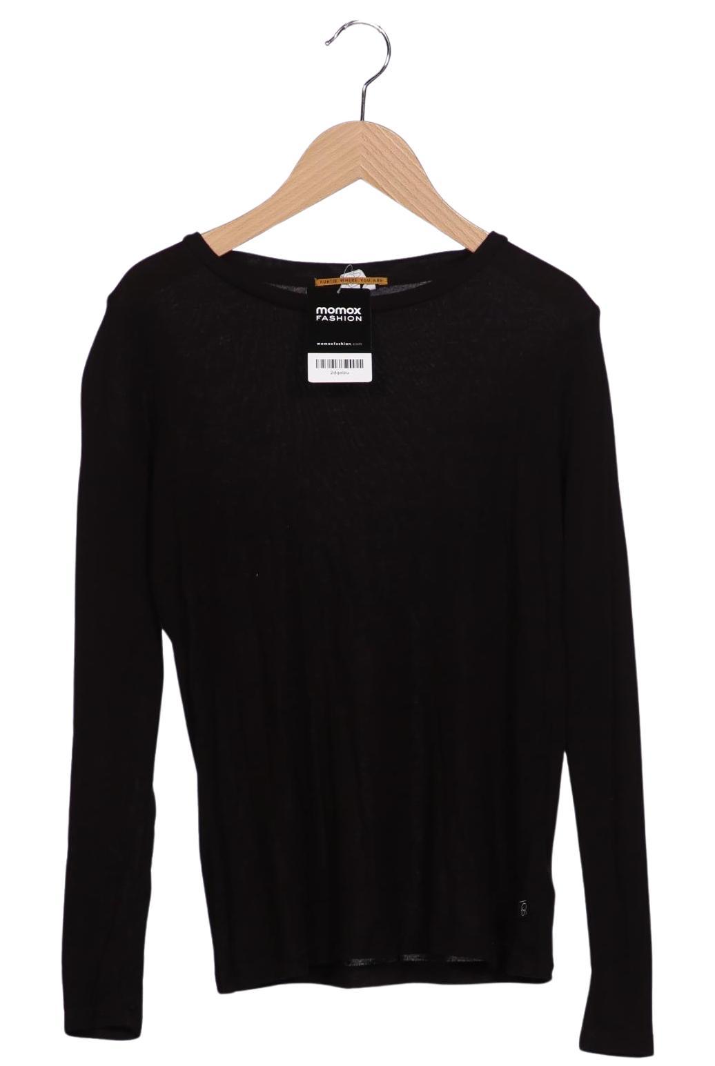 

QS by s.Oliver Damen Langarmshirt, schwarz, Gr. 34