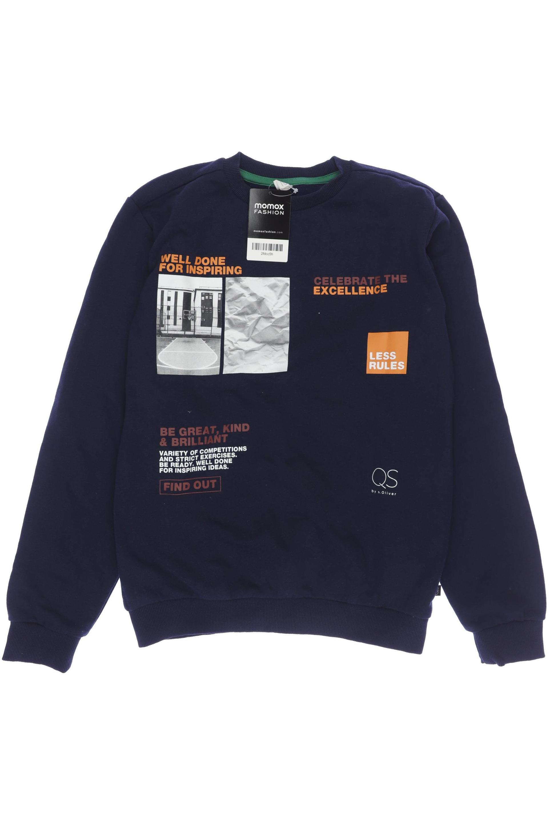 

QS by s.Oliver Herren Hoodies & Sweater, marineblau, Gr. 164