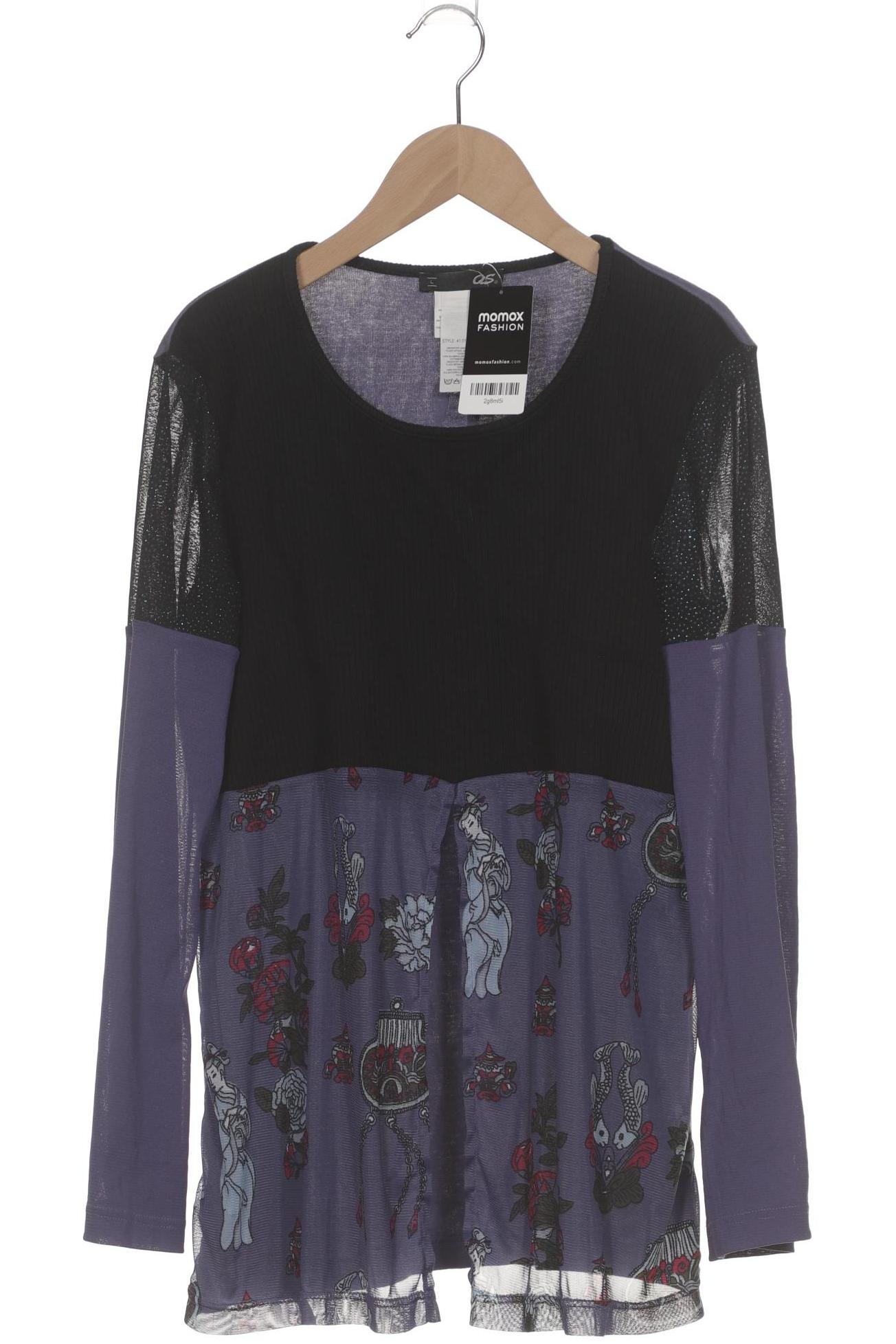 

QS by s.Oliver Damen Langarmshirt, flieder, Gr. 42