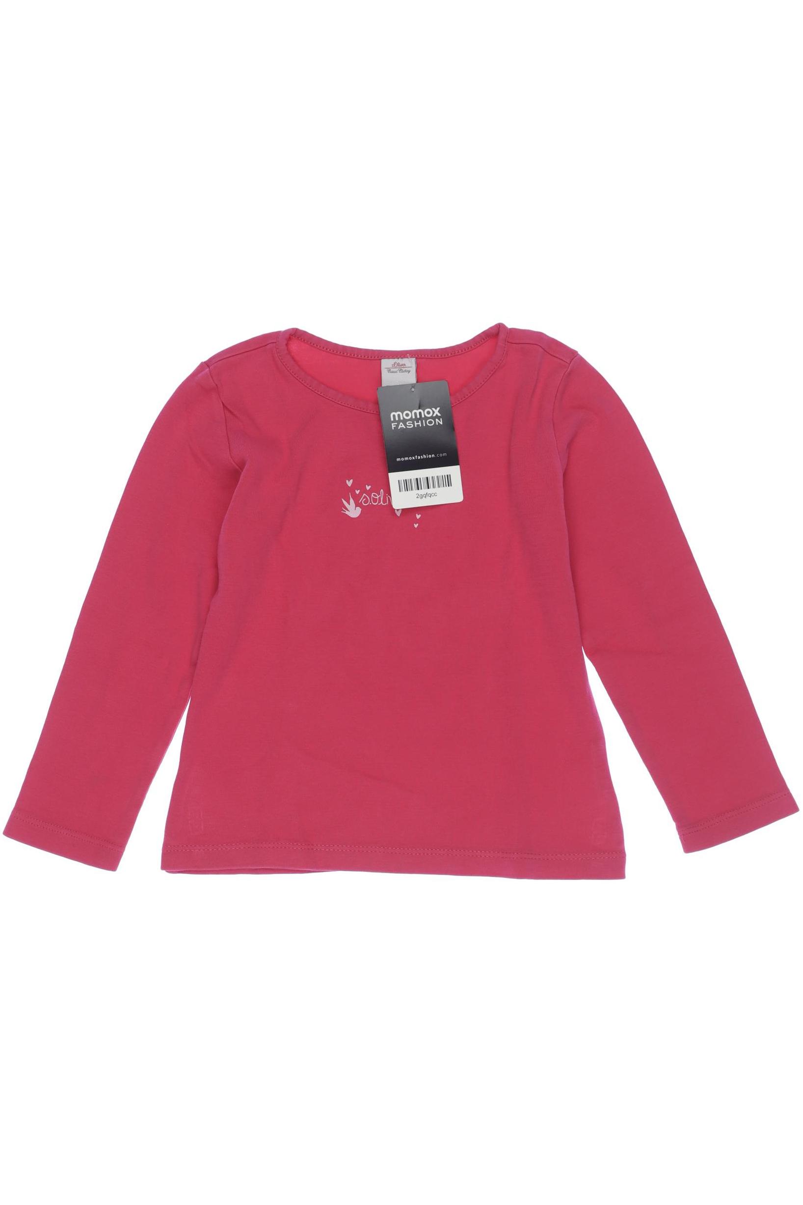 

QS by s.Oliver Damen Langarmshirt, pink, Gr. 104