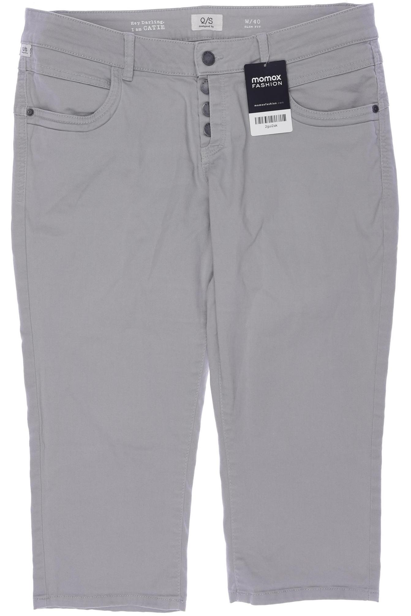 

QS by s.Oliver Damen Shorts, grau, Gr. 40