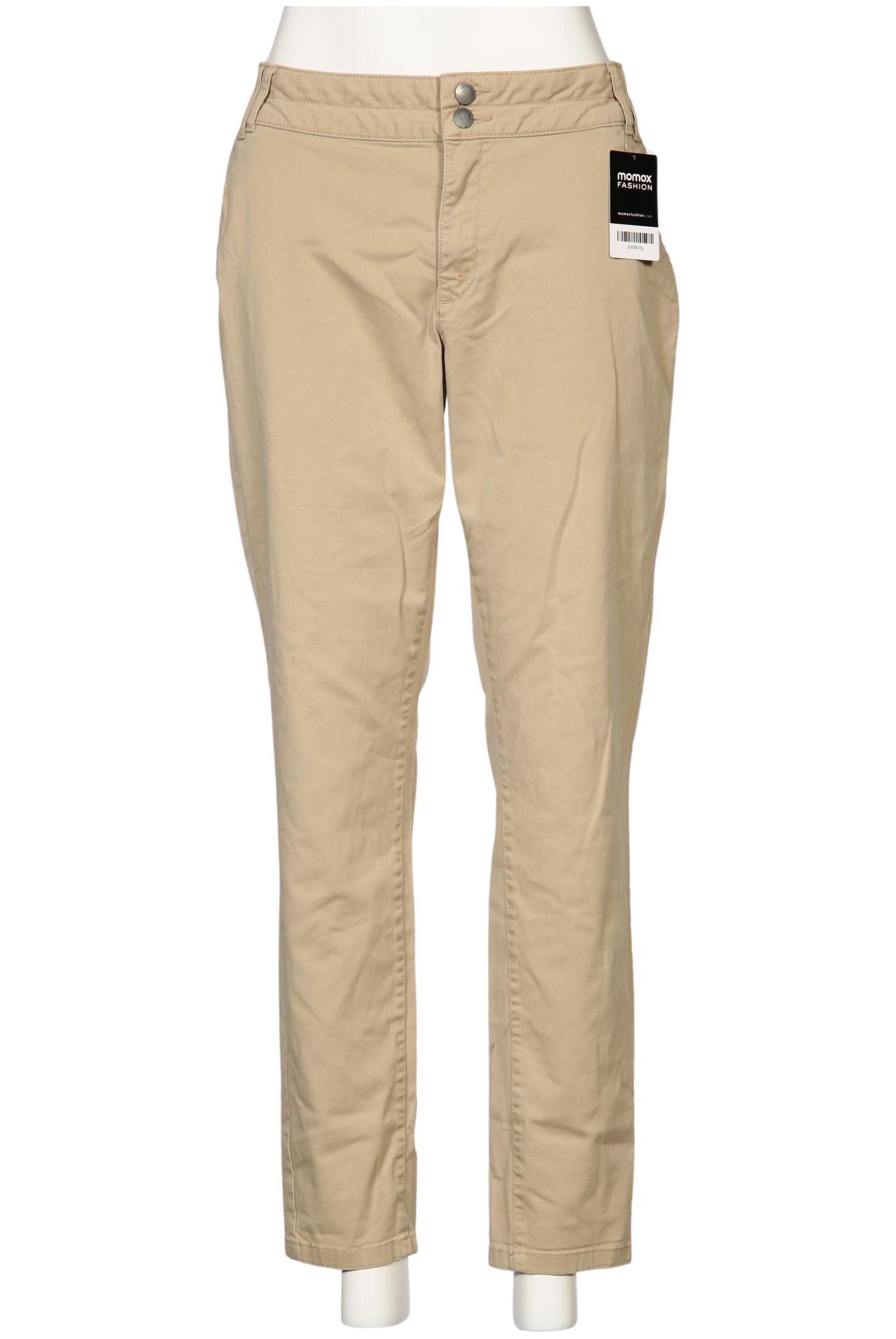 

QS by s.Oliver Damen Stoffhose, beige, Gr. 42