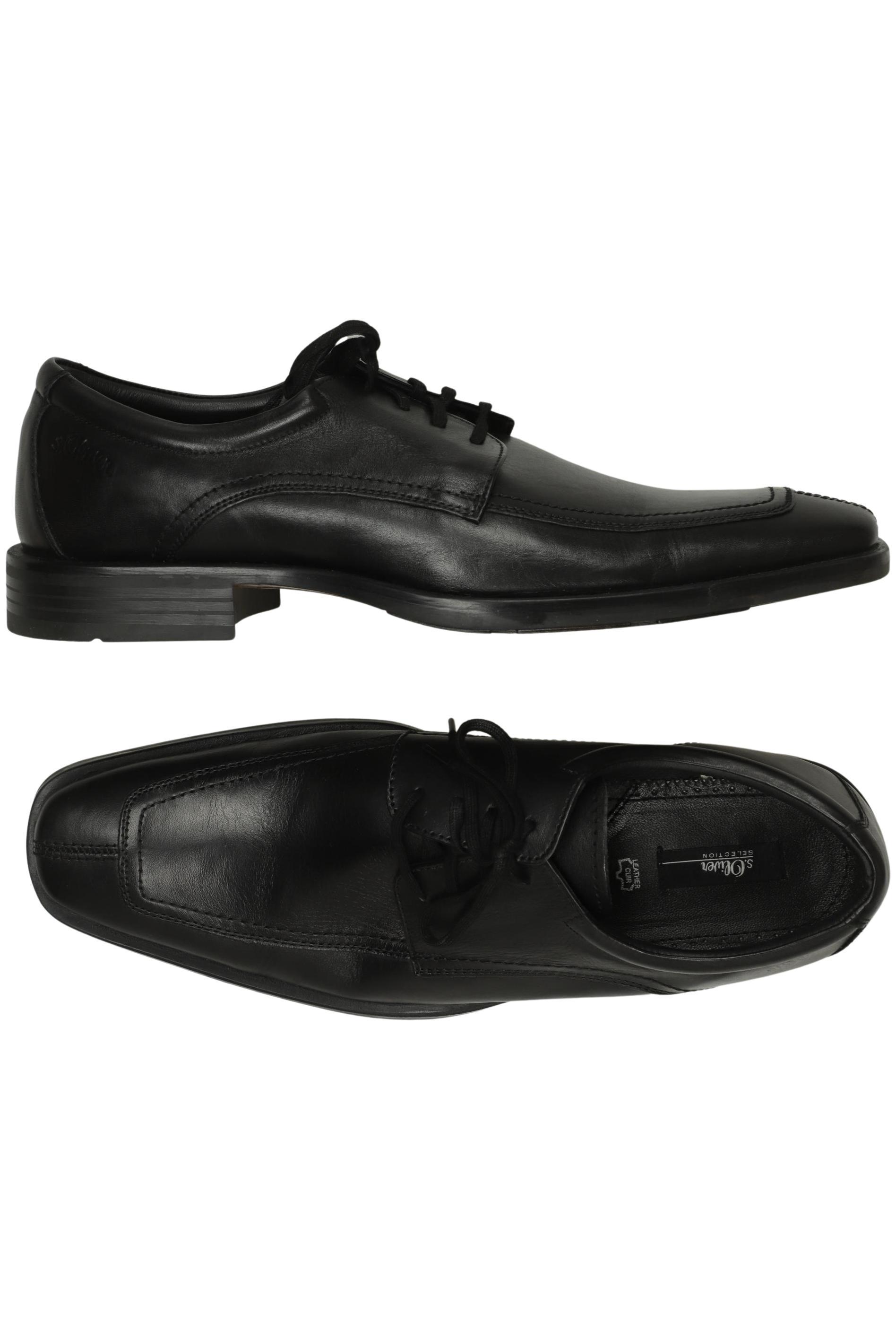 

QS by s.Oliver Herren Halbschuh, schwarz, Gr. 44