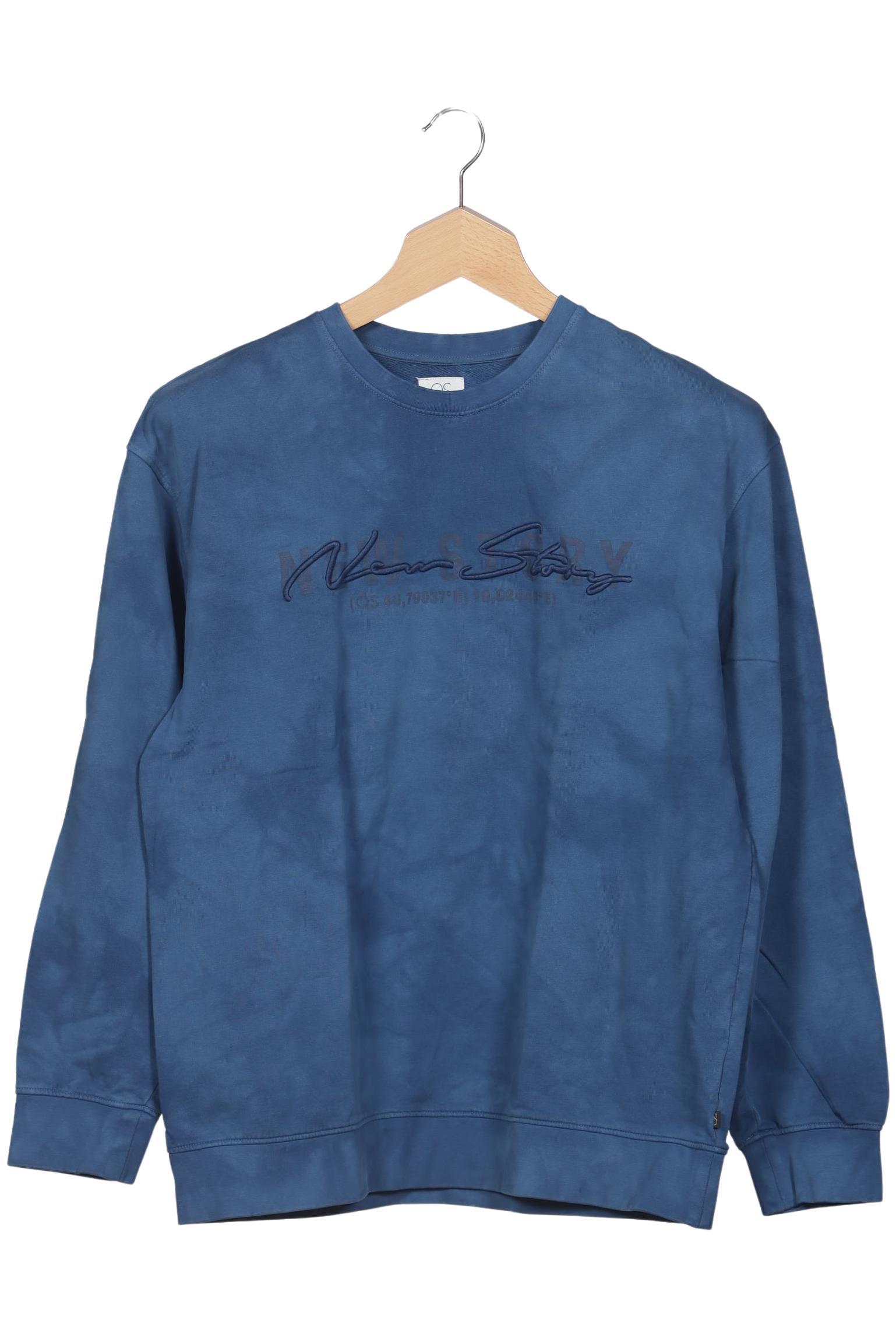Thumbnail - QS by s.Oliver Herren Sweatshirt, blau, Gr. 54