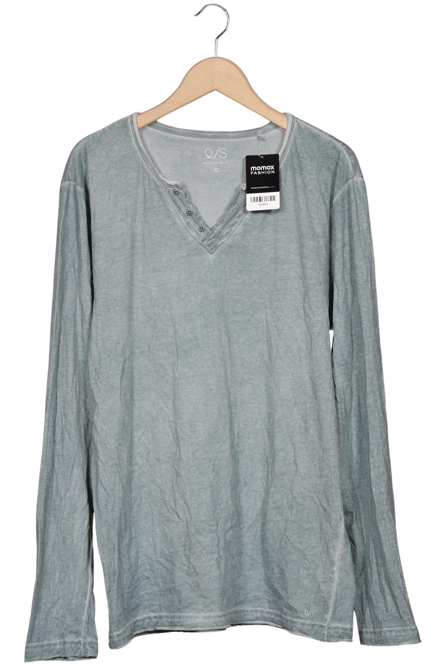 

QS by s.Oliver Herren Langarmshirt, hellblau, Gr. 54