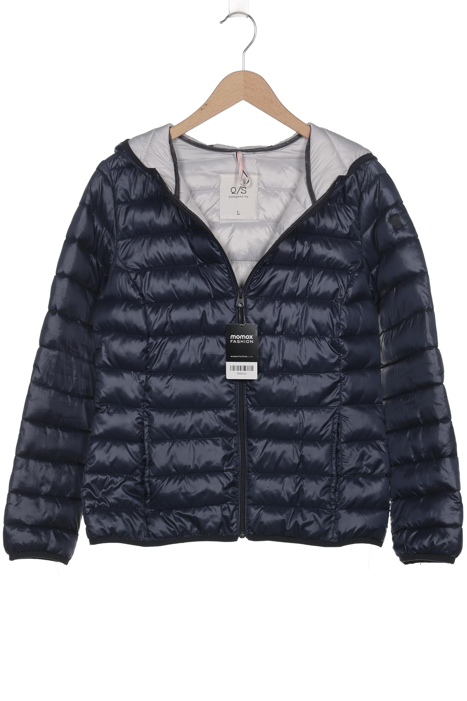 

QS by s.Oliver Damen Jacke, marineblau, Gr. 42