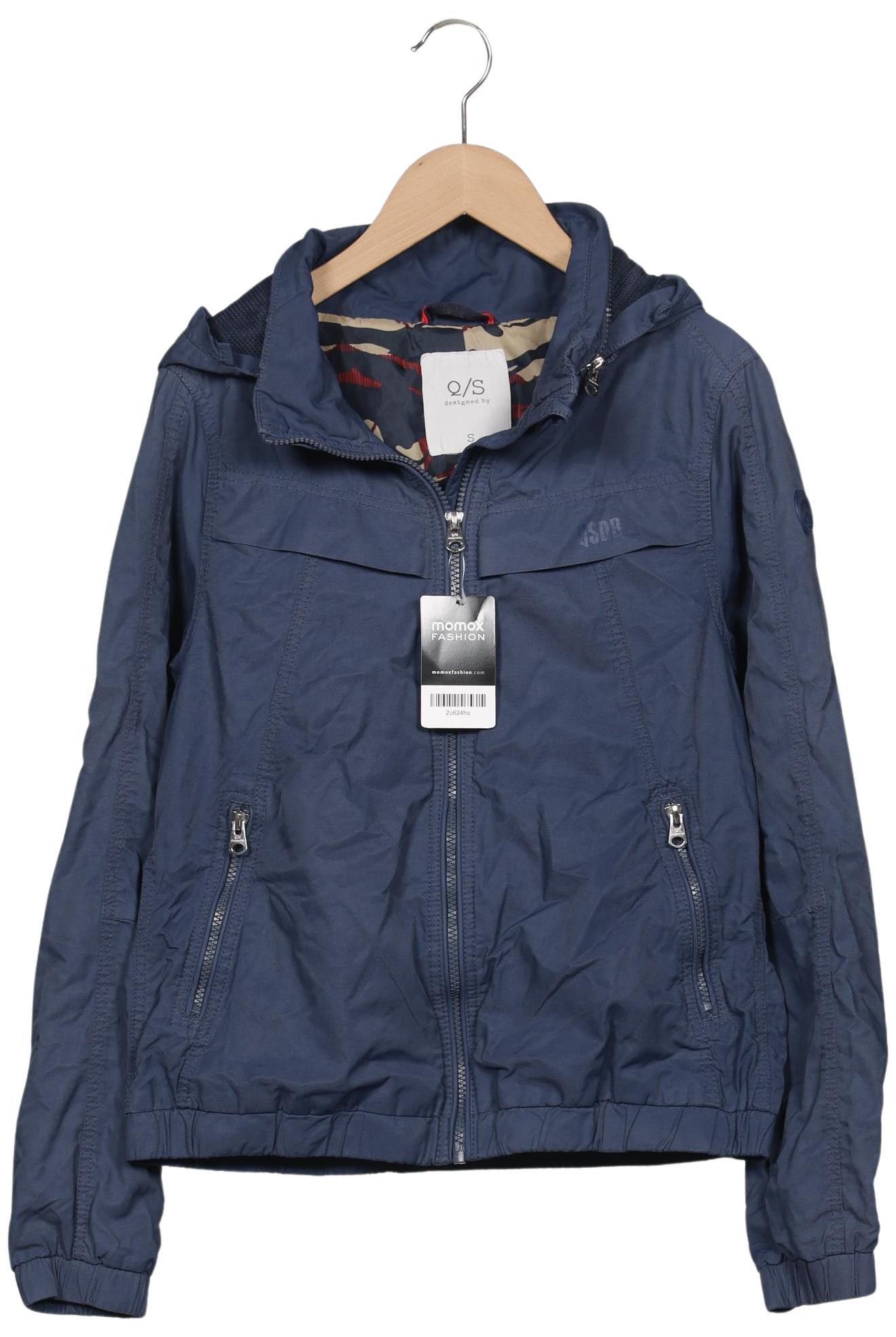 

QS by s.Oliver Damen Jacke, marineblau, Gr. 36