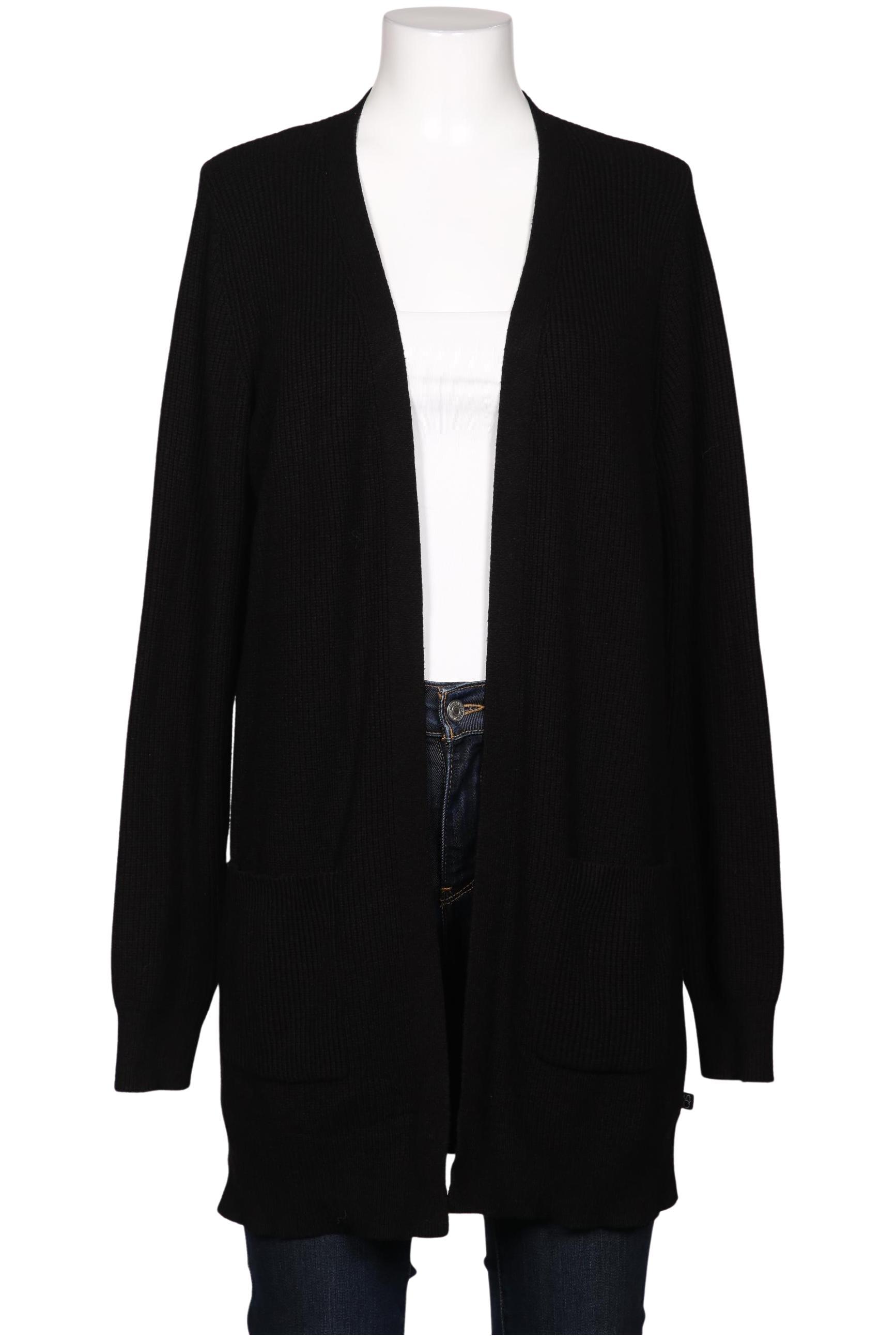 

QS by s.Oliver Damen Strickjacke, schwarz, Gr. 42