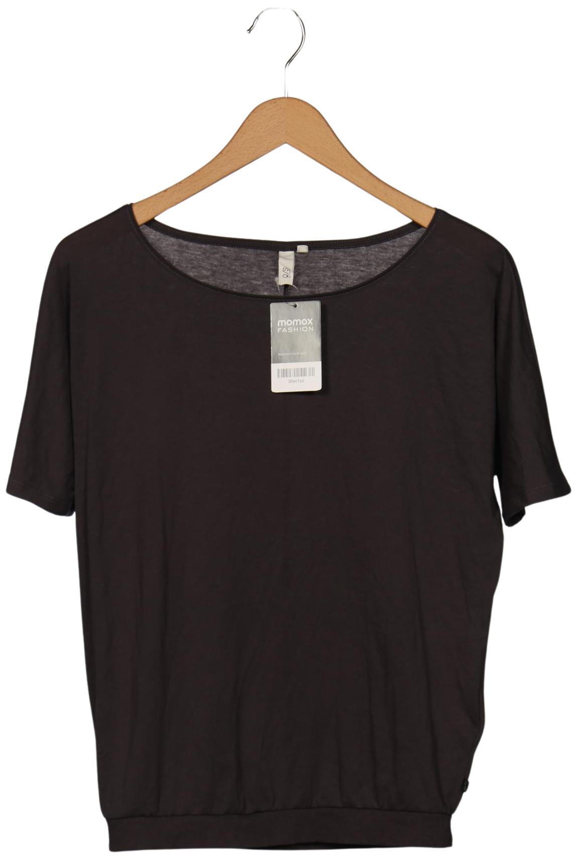 

QS by s.Oliver Damen T-Shirt, grau, Gr. 34