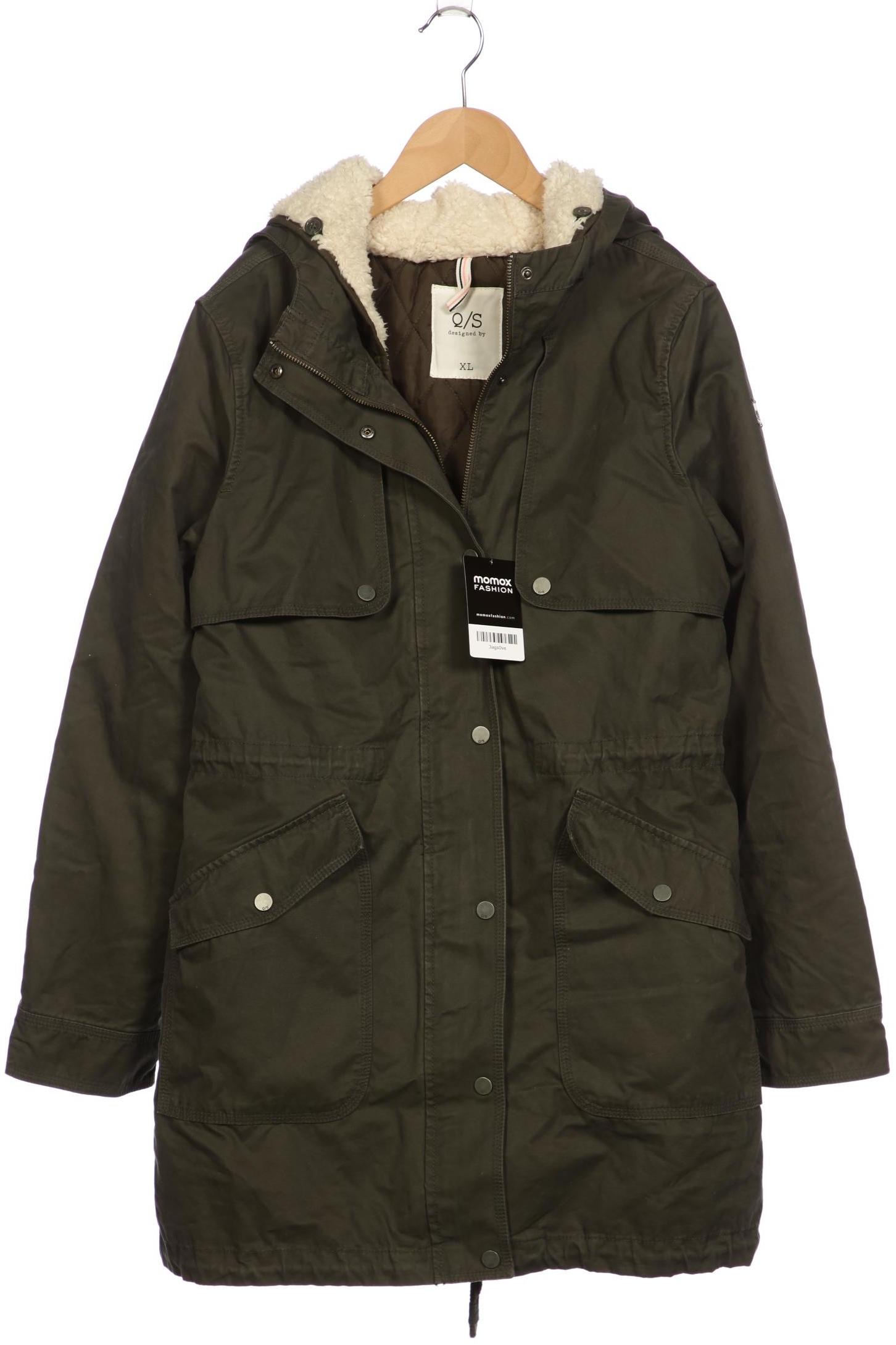 

QS by s.Oliver Damen Mantel, grün, Gr. 44