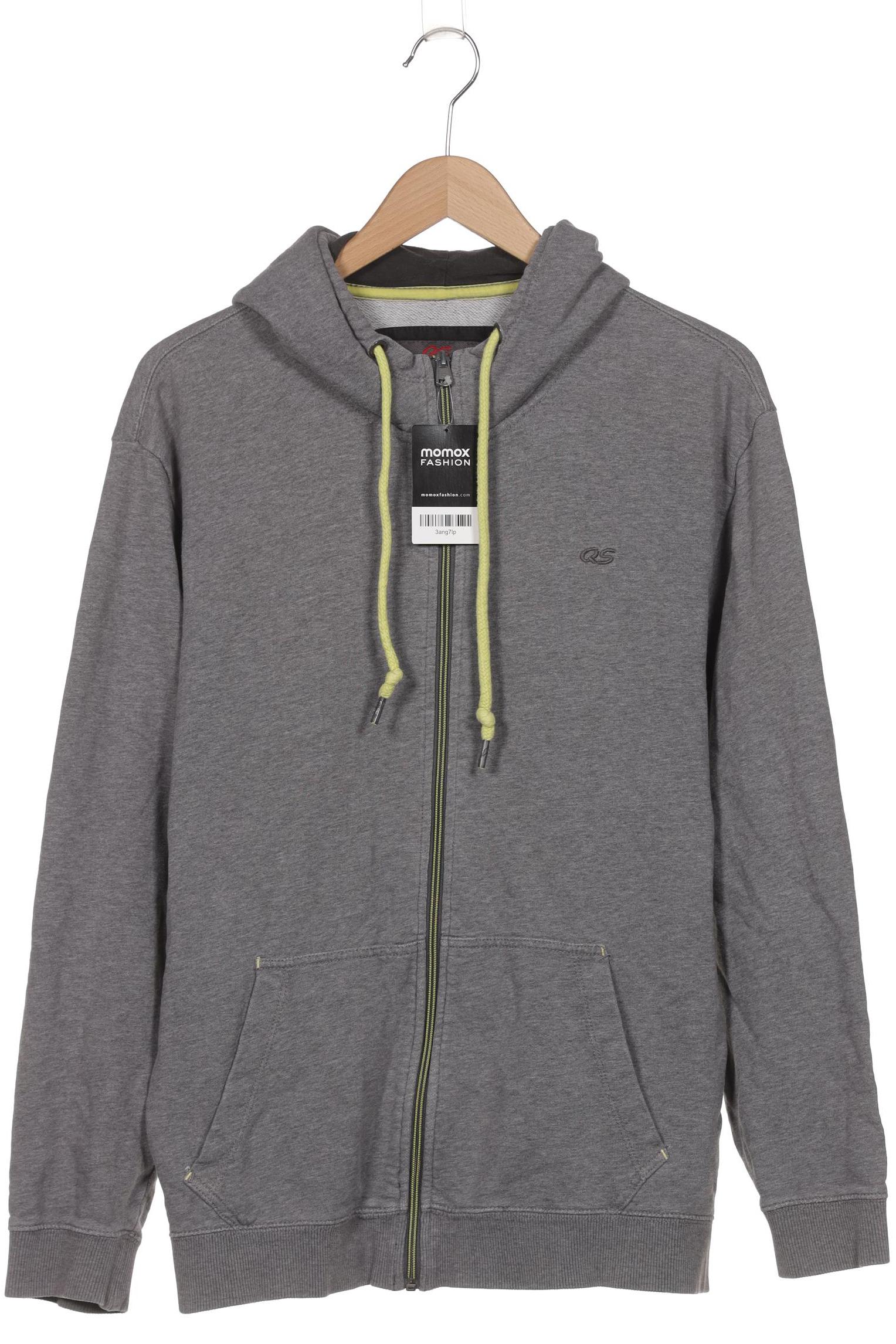 

QS by s.Oliver Herren Kapuzenpullover, grau, Gr. 54
