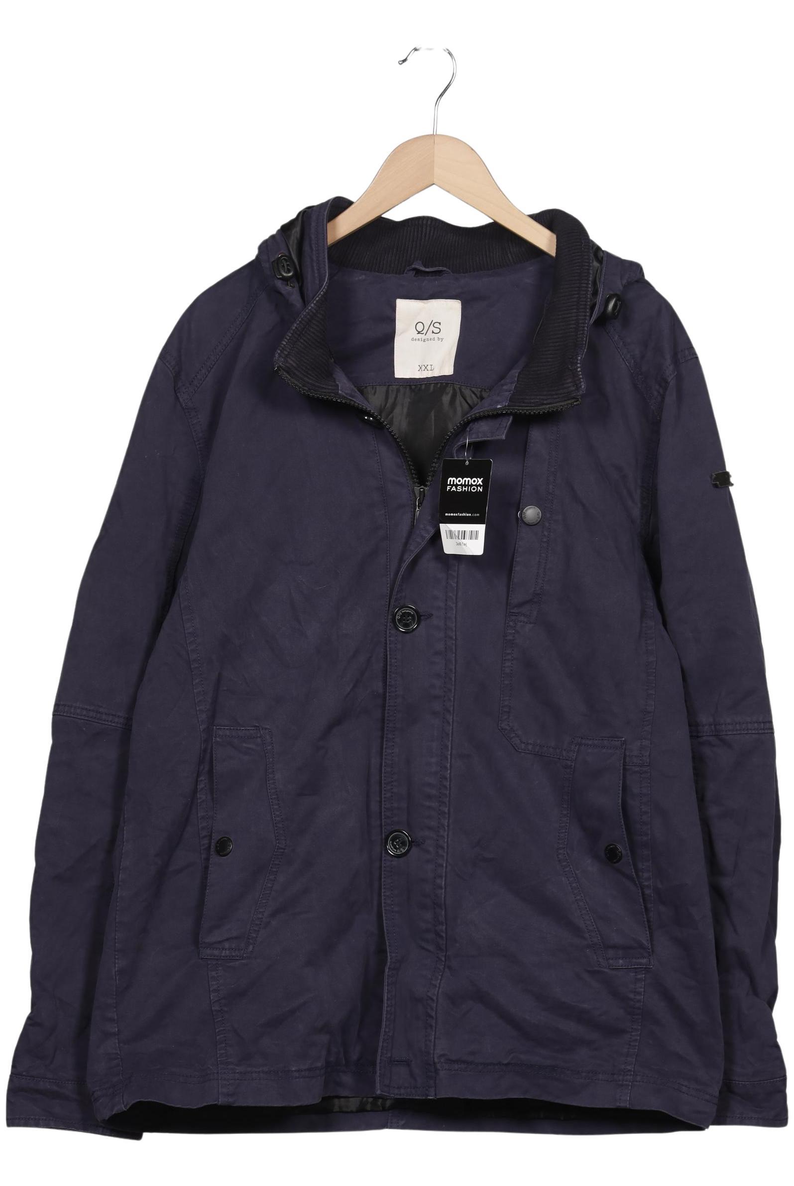 Thumbnail - QS by s.Oliver Herren Mantel, marineblau, Gr. 56