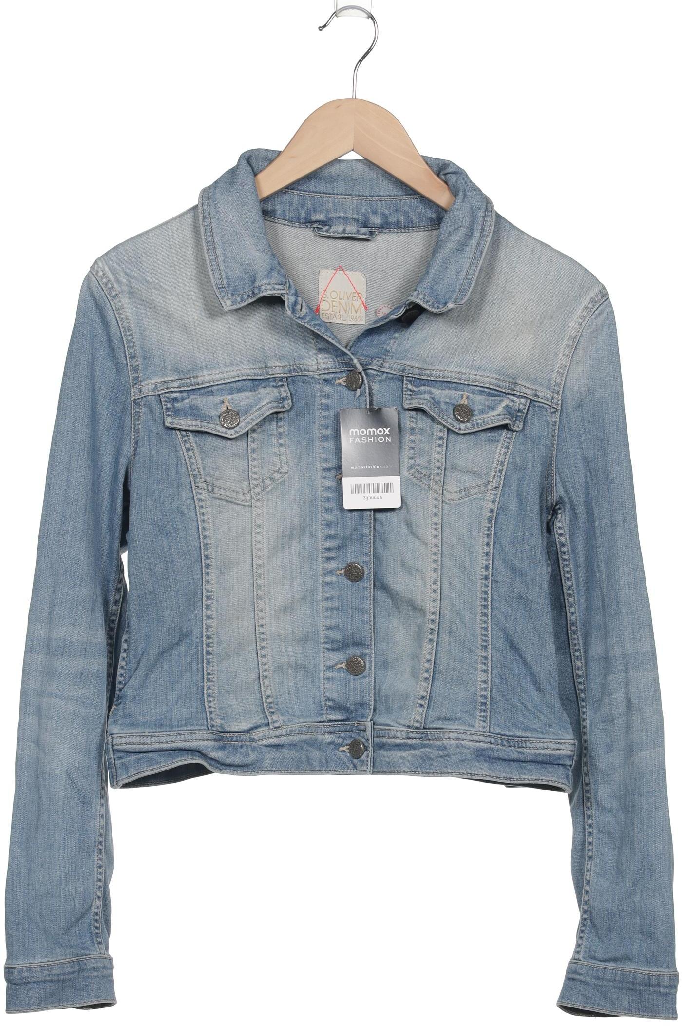 

QS by s.Oliver Damen Jacke, blau, Gr. 40