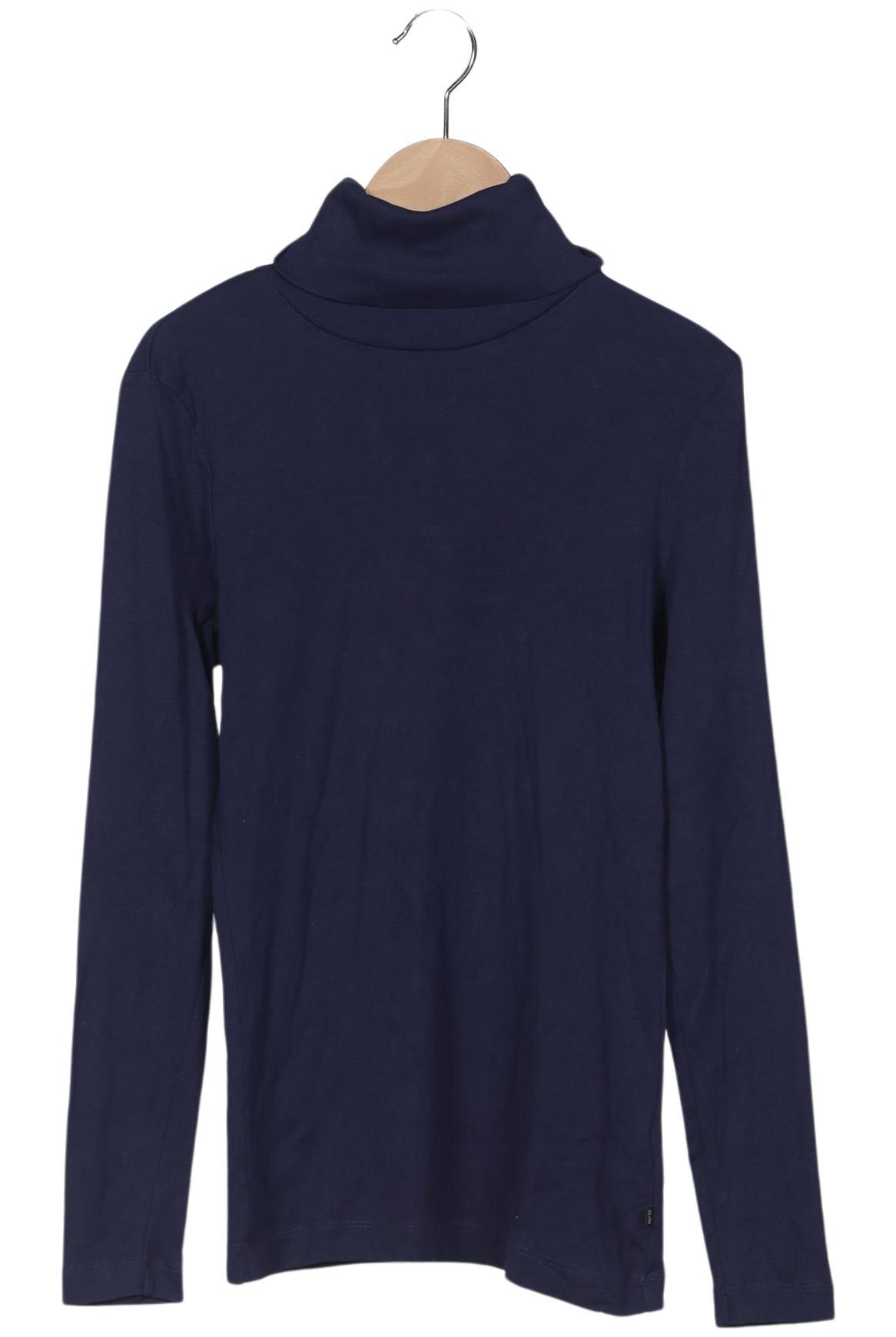 

QS by s.Oliver Damen Langarmshirt, marineblau, Gr. 36