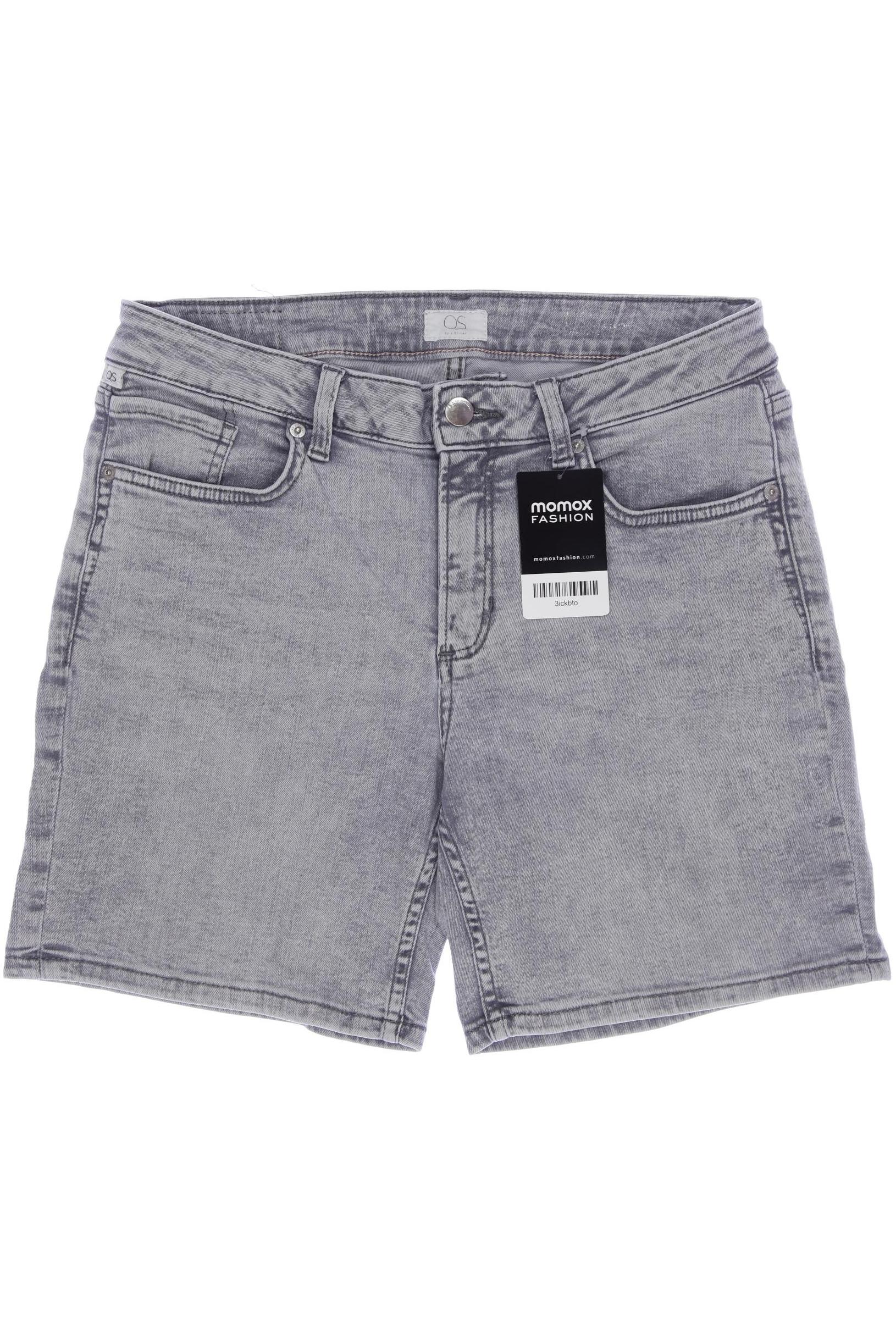 

QS by s.Oliver Damen Shorts, grau, Gr. 36