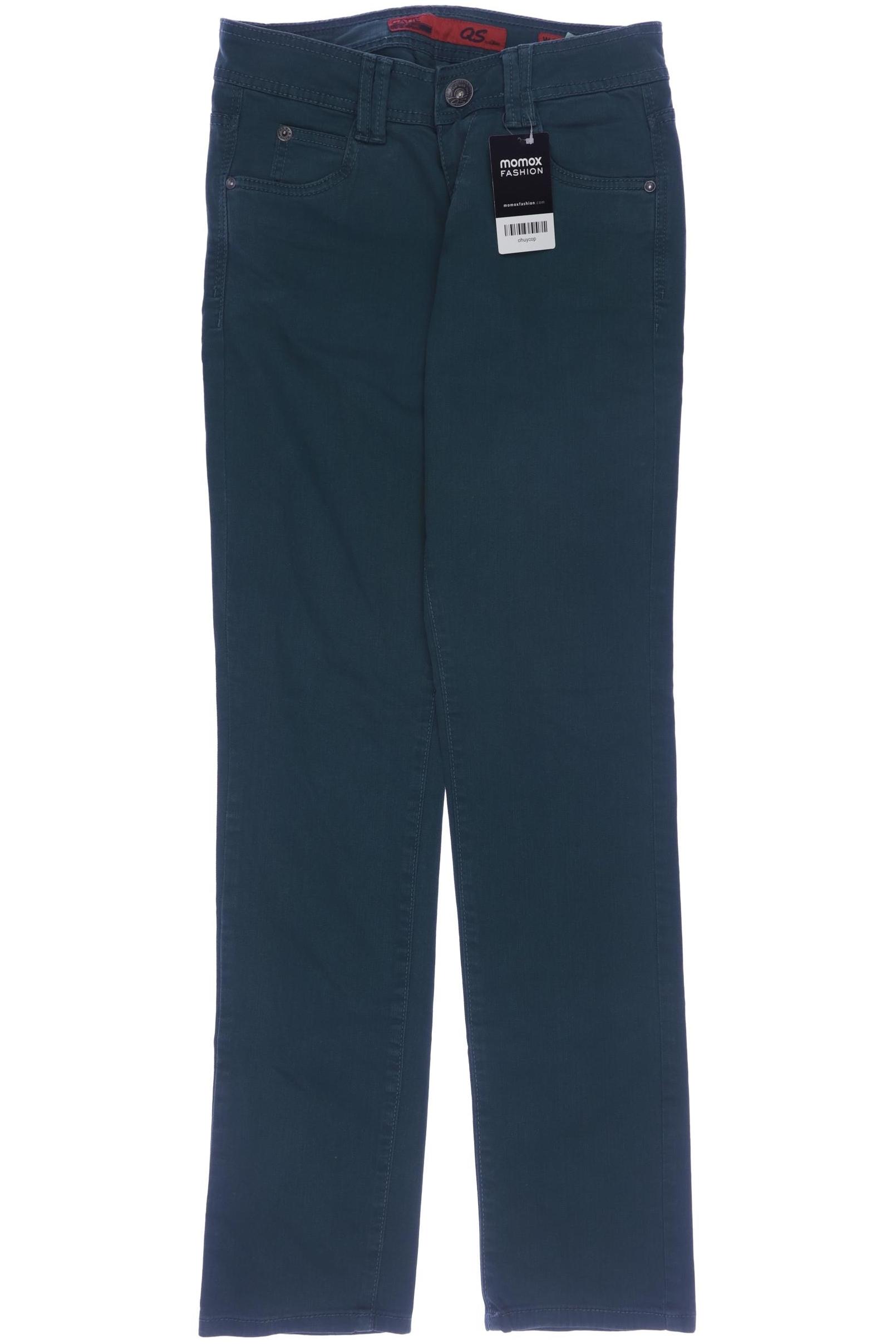 

QS by s.Oliver Damen Jeans, grün, Gr. 34