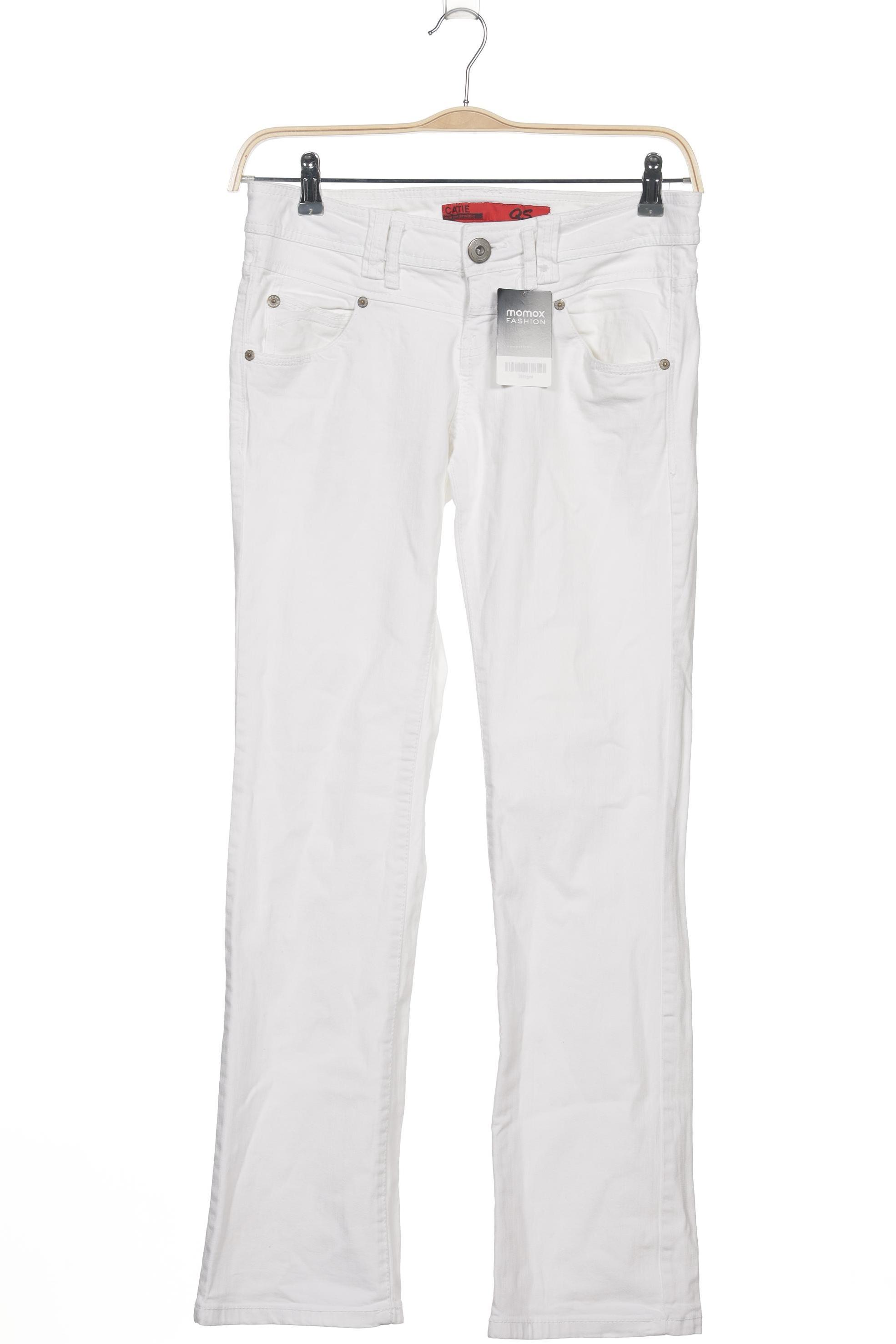 

QS by s.Oliver Damen Jeans, weiß, Gr. 38