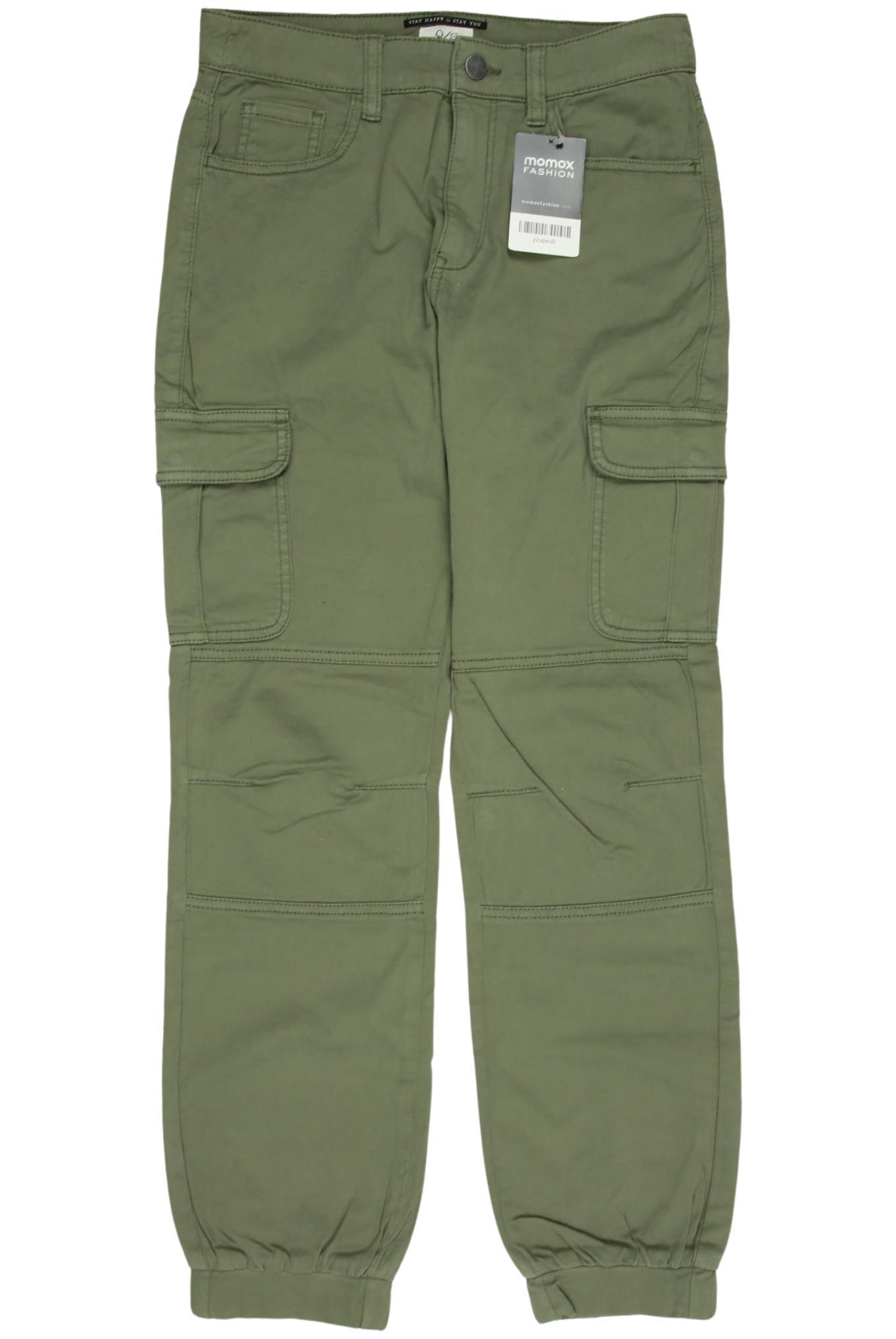 

QS by s.Oliver Damen Stoffhose, grün, Gr. 34