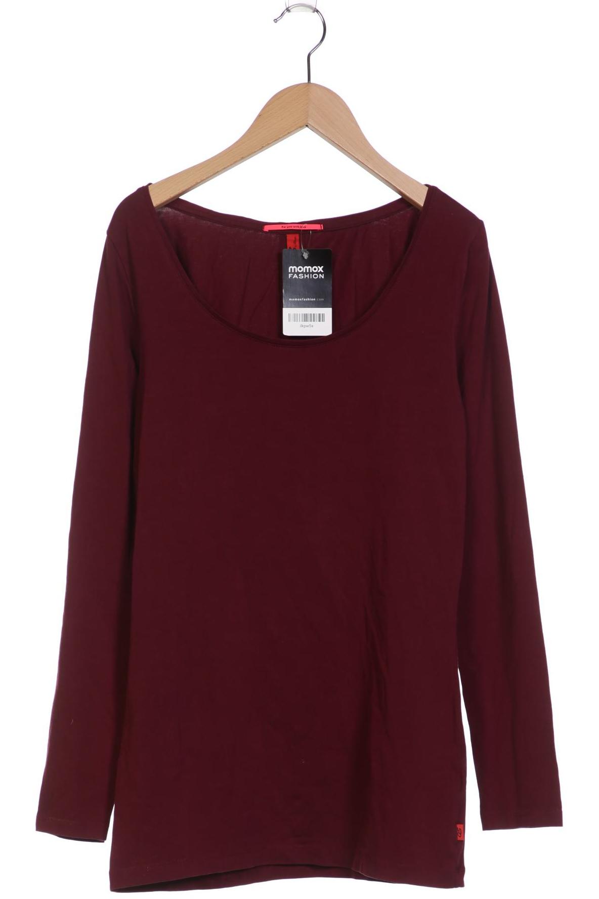 

QS by s.Oliver Damen Langarmshirt, bordeaux, Gr. 42