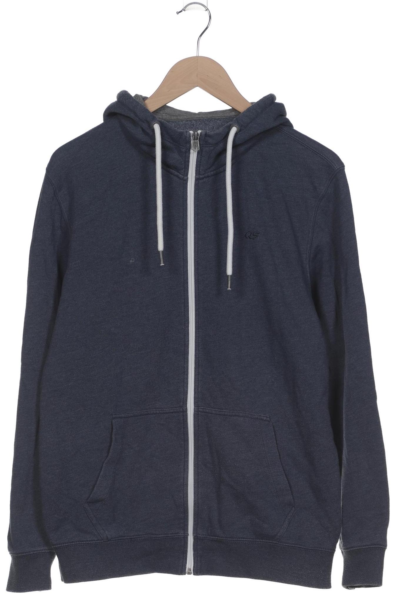 

QS by s.Oliver Herren Kapuzenpullover, blau, Gr. 52