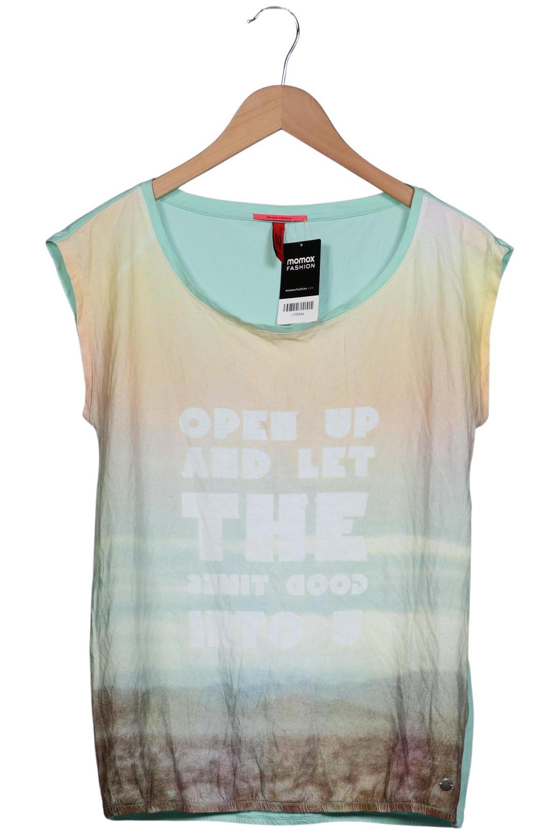 

QS by s.Oliver Damen T-Shirt, mehrfarbig, Gr. 36