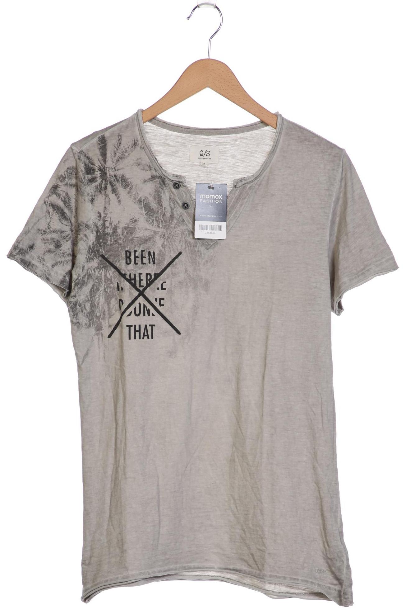 

QS by s.Oliver Herren T-Shirt, grau, Gr. 48