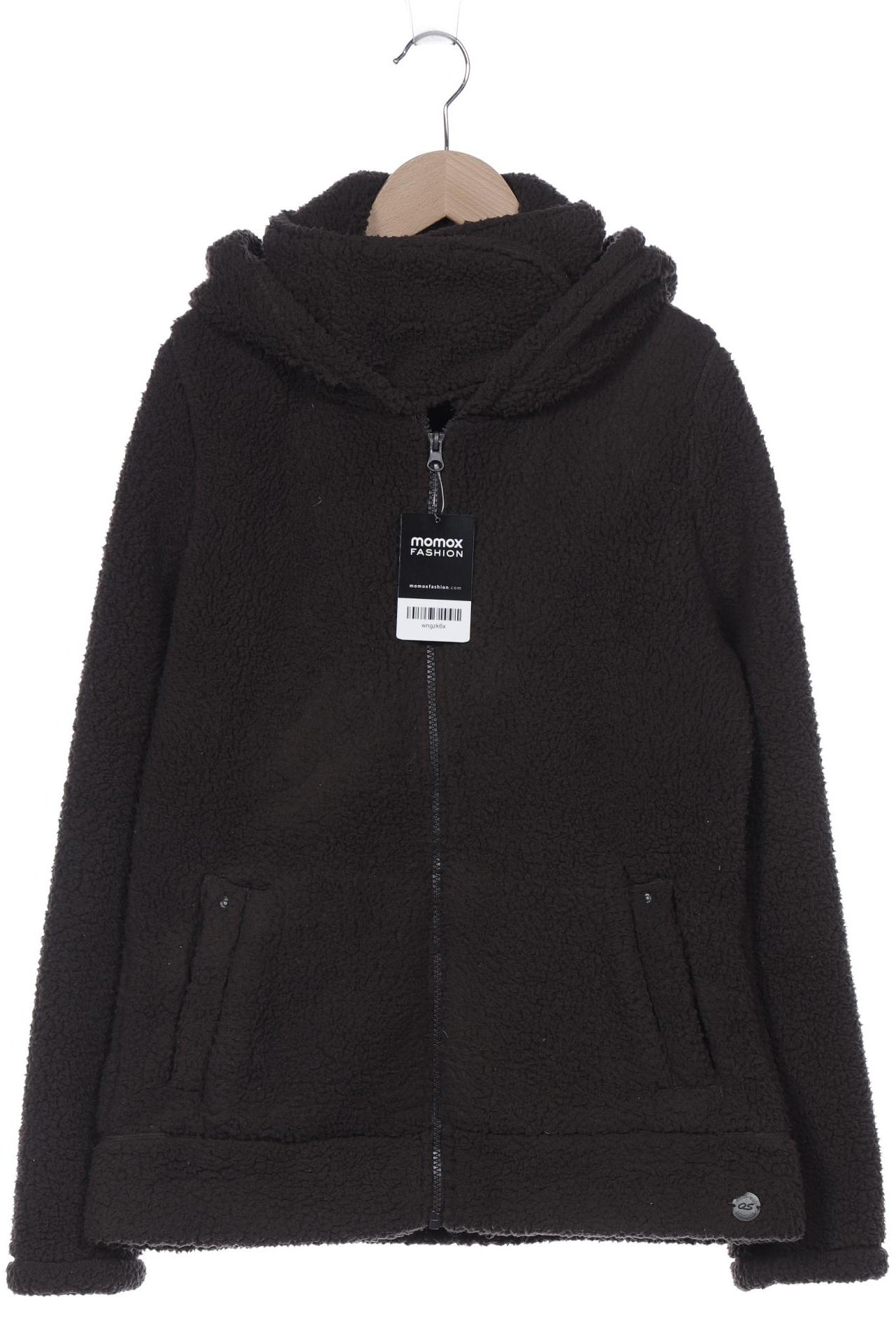 

QS by s.Oliver Damen Kapuzenpullover, grau, Gr. 44