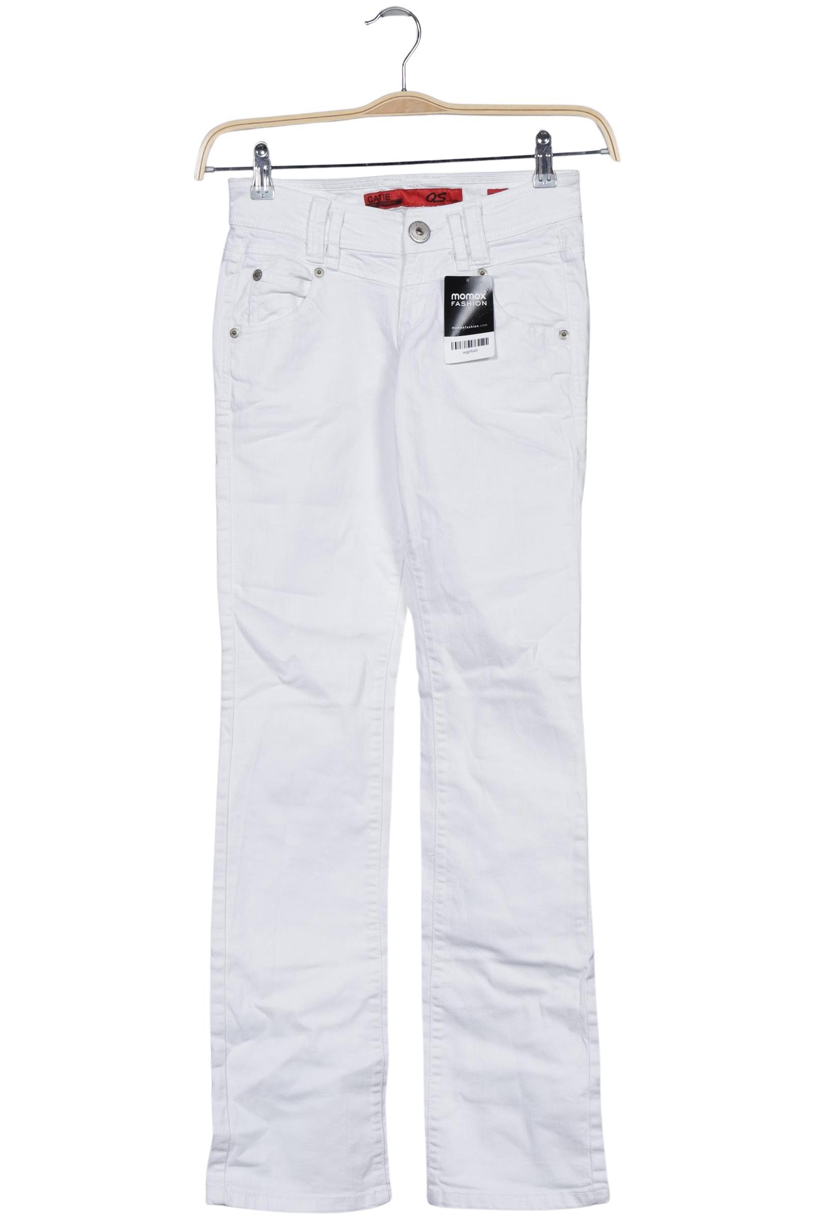 

QS by s.Oliver Damen Jeans, weiß, Gr. 32