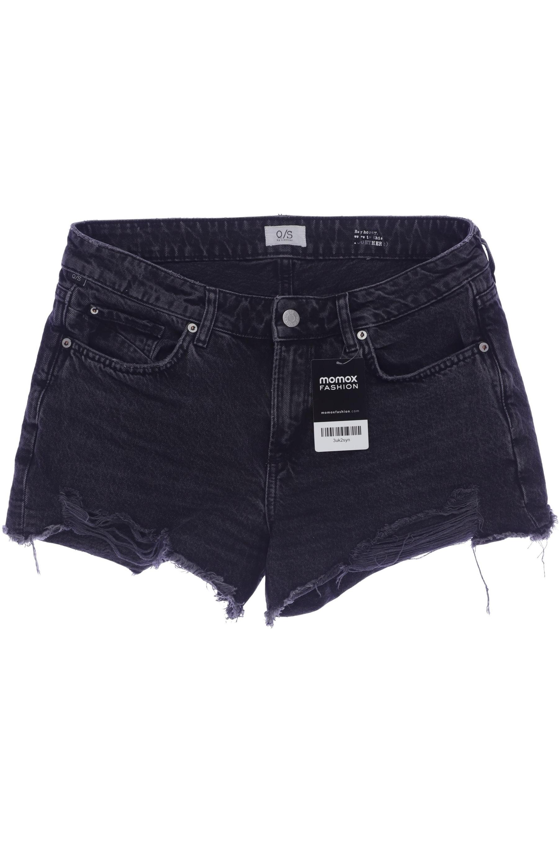

QS by s.Oliver Damen Shorts, schwarz, Gr. 38