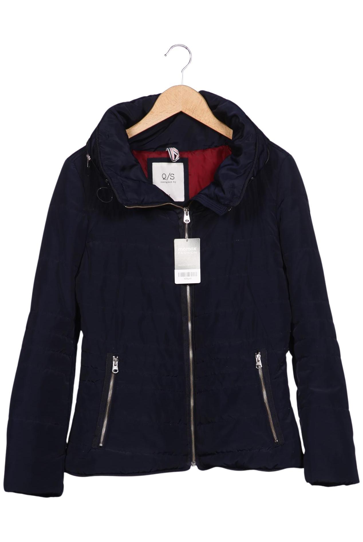 

QS by s.Oliver Damen Jacke, marineblau, Gr. 38