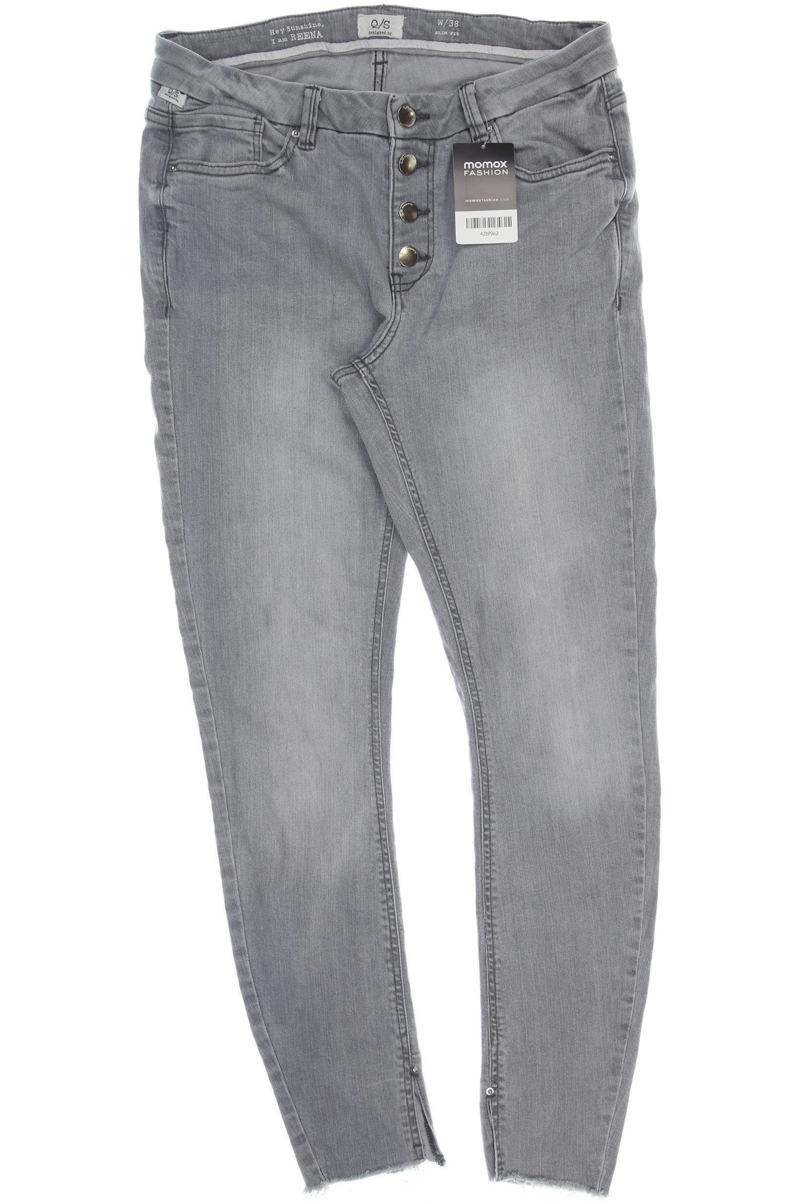 

QS by s.Oliver Damen Jeans, grau, Gr. 38