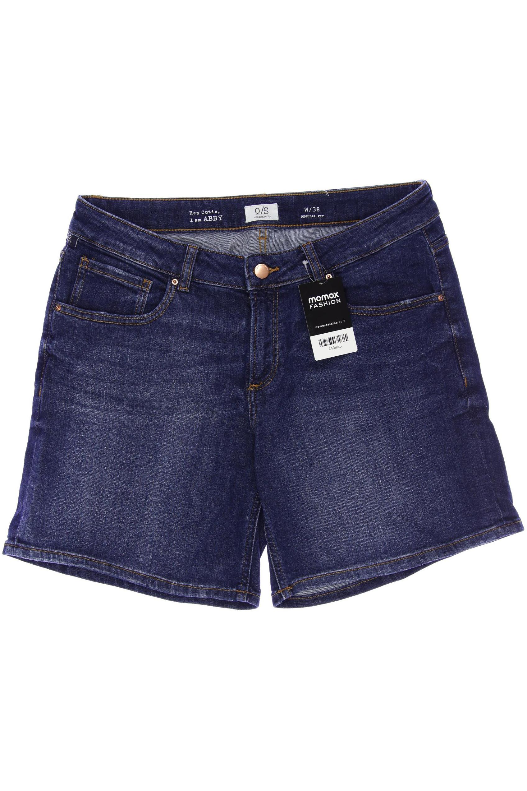 

QS by s.Oliver Damen Shorts, blau, Gr. 38