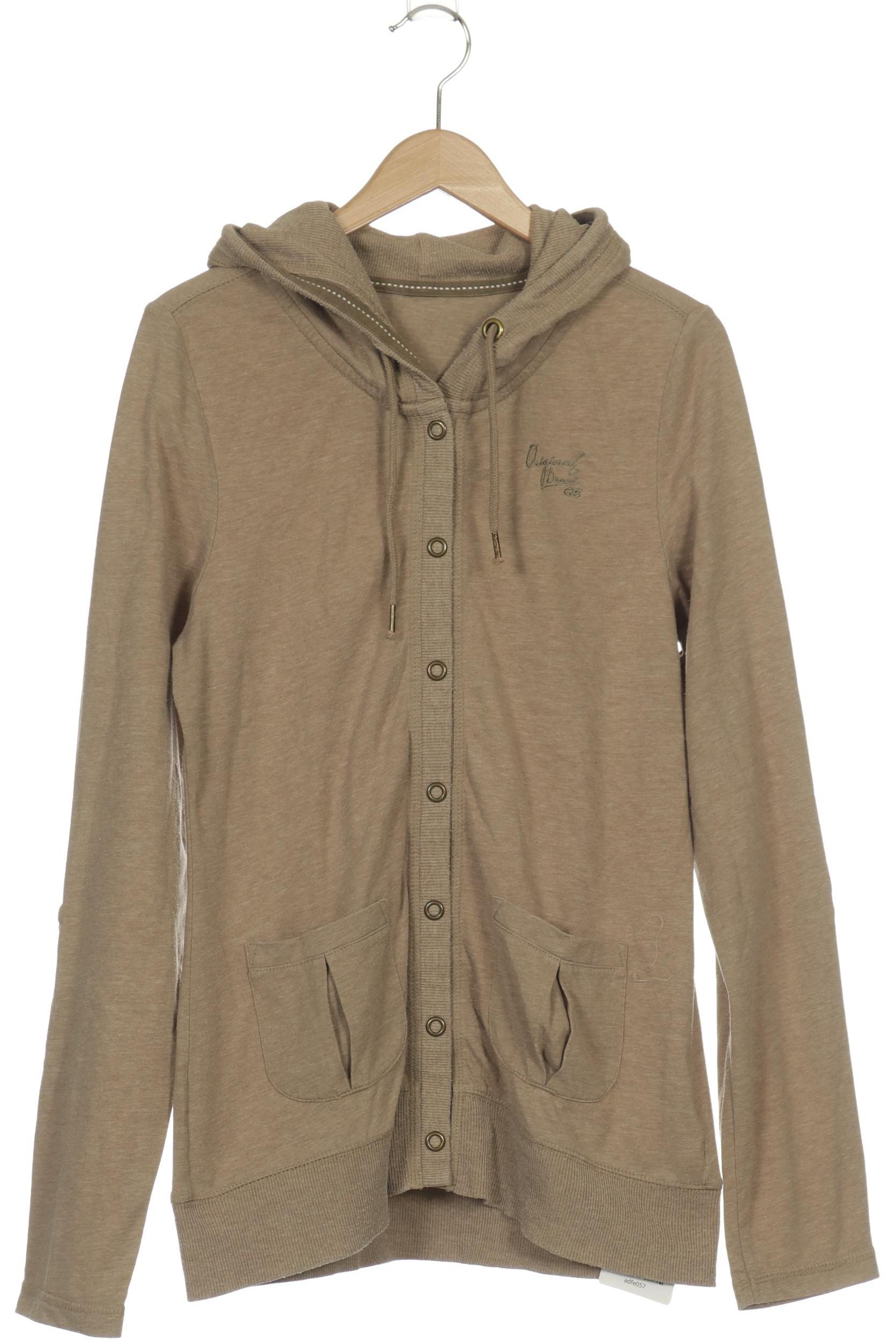 

QS by s.Oliver Damen Kapuzenpullover, beige, Gr.