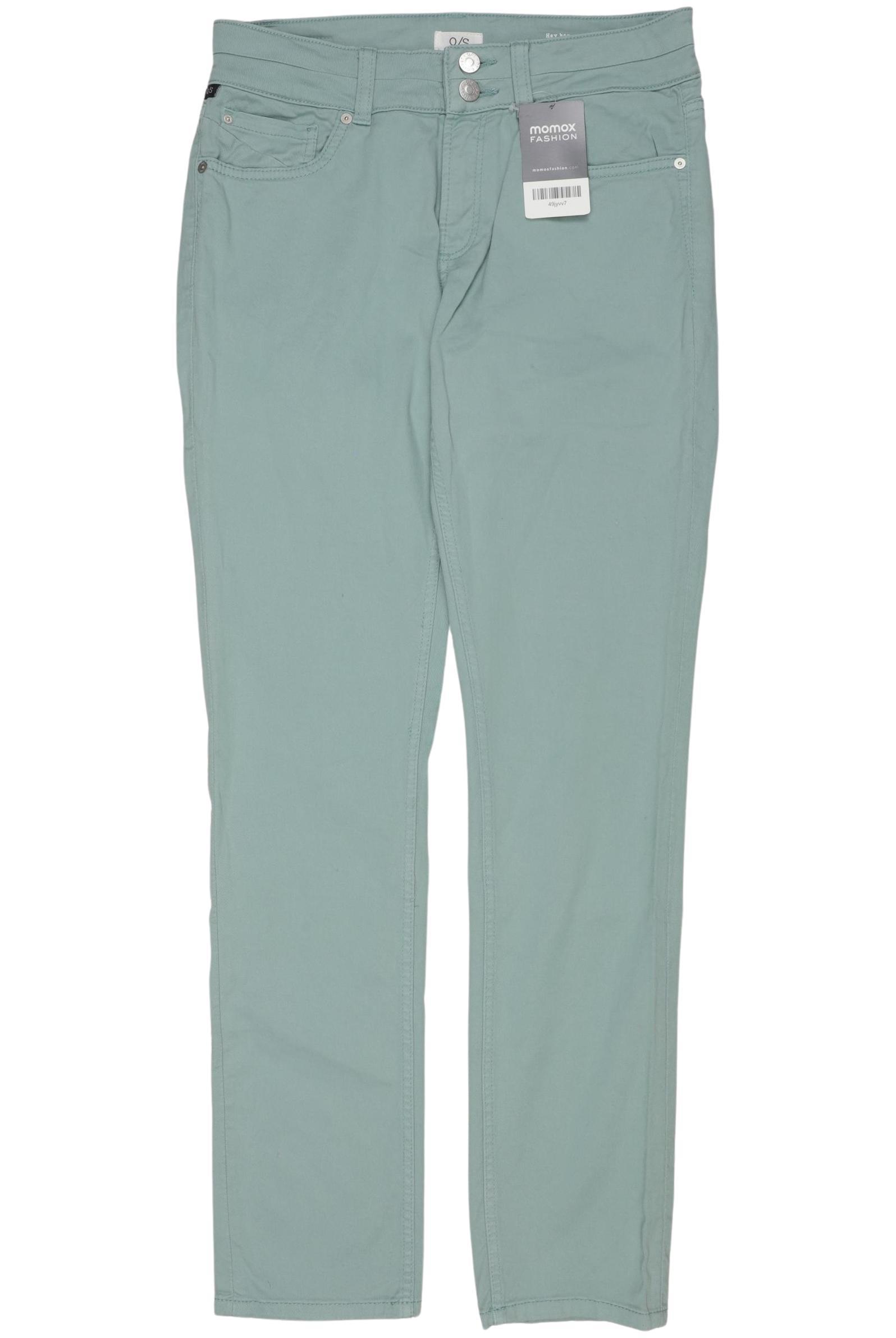 

QS by s.Oliver Damen Jeans, hellgrün, Gr. 36