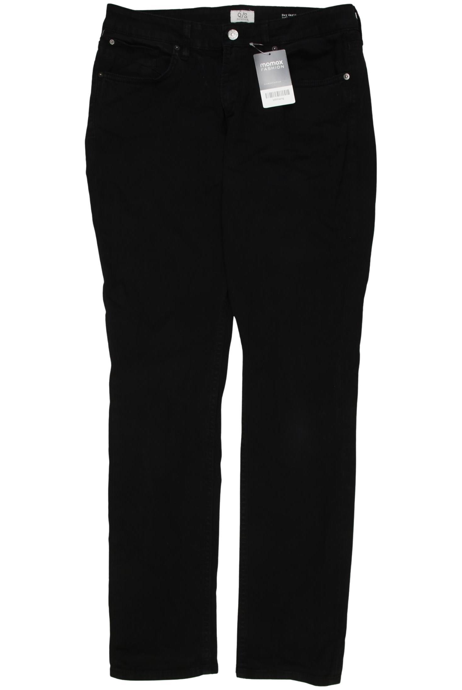 

QS by s.Oliver Damen Jeans, schwarz, Gr. 40