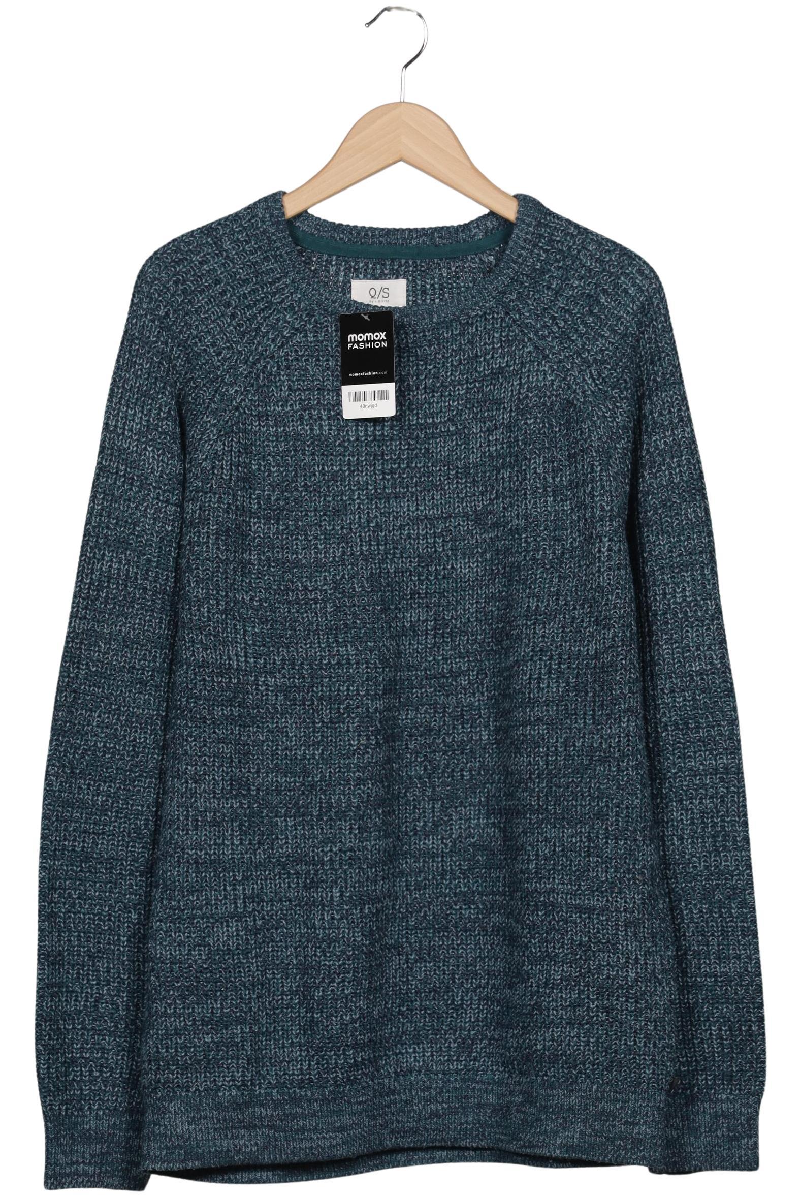 

QS by s.Oliver Herren Pullover, blau, Gr. 54