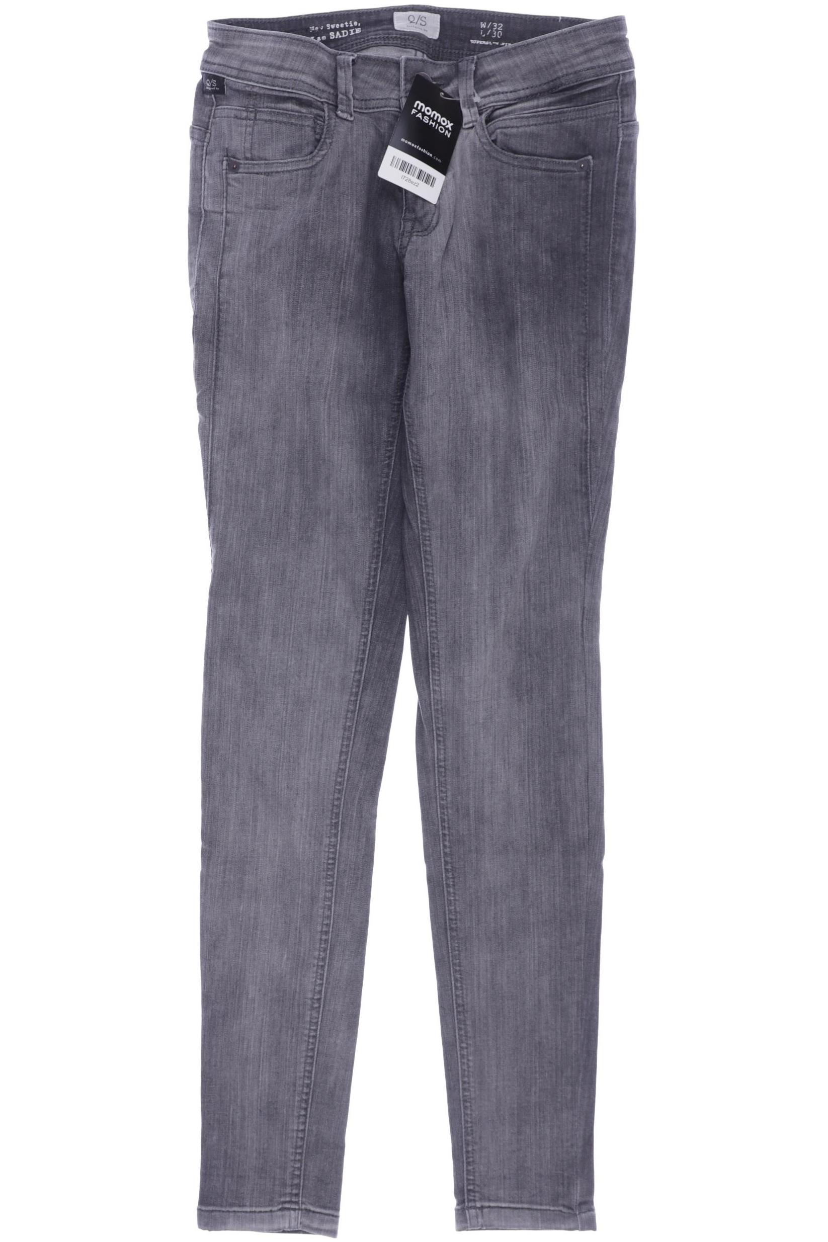 

QS by s.Oliver Damen Jeans, grau, Gr. 26