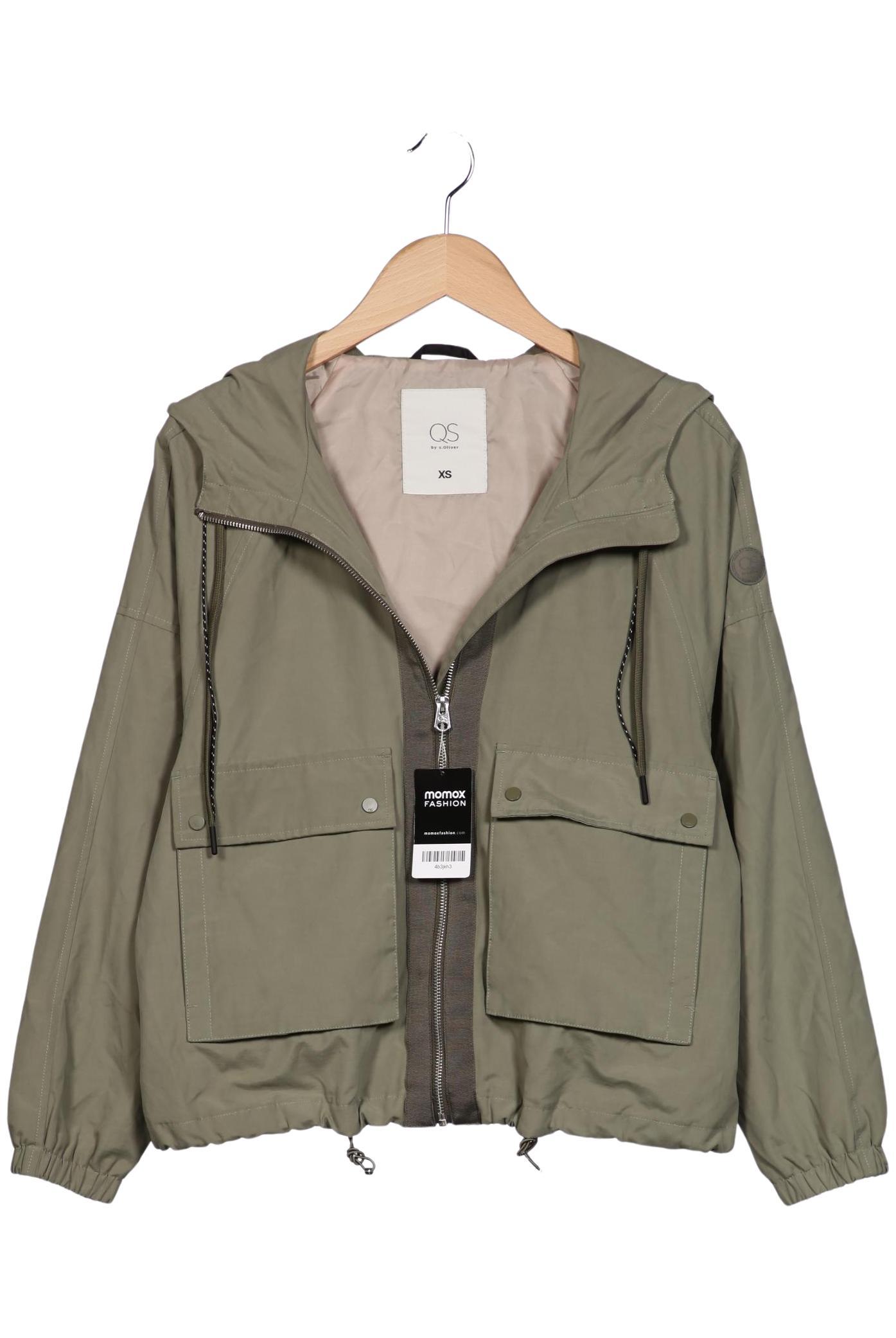 

QS by s.Oliver Damen Jacke, grün, Gr. 34