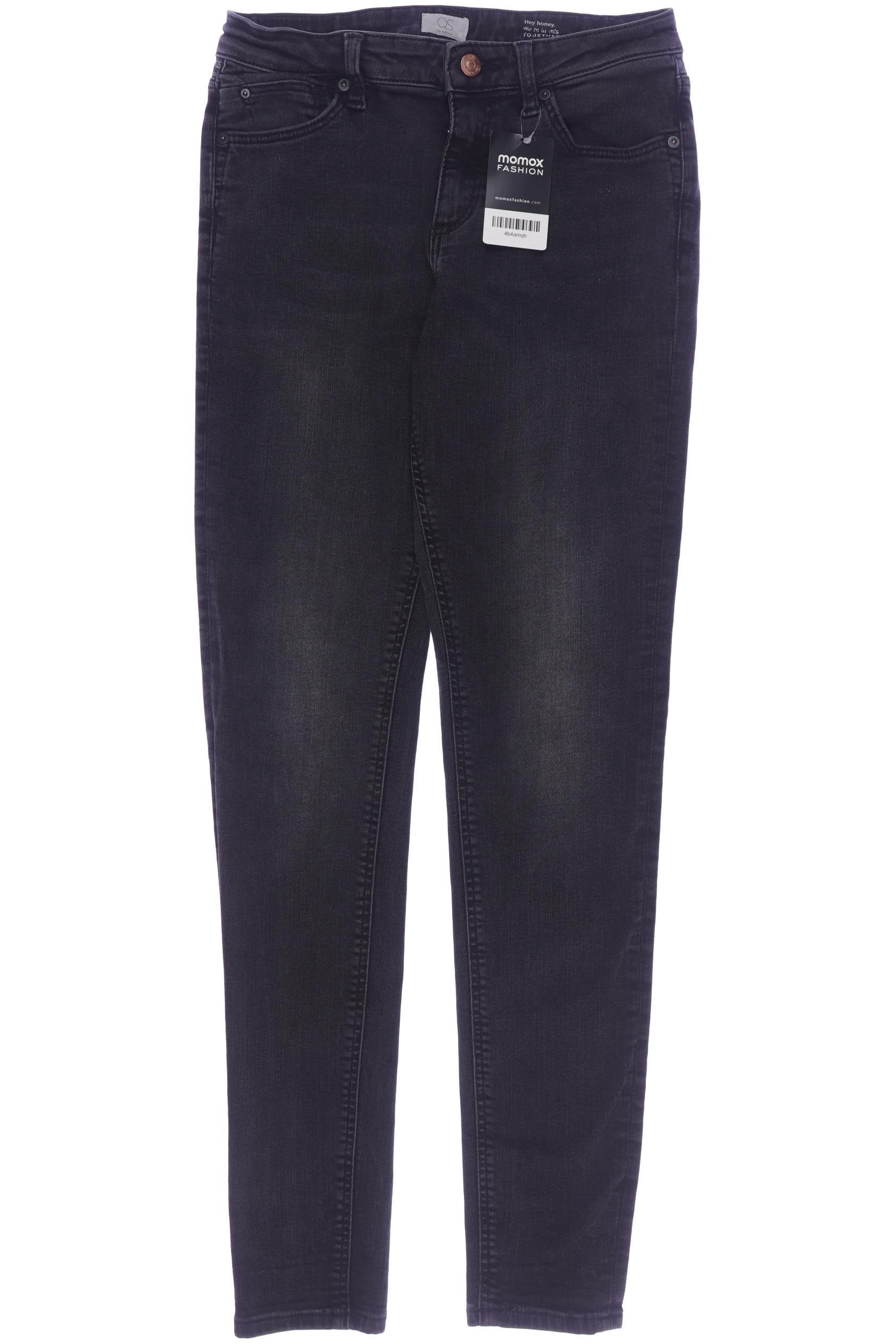 

QS by s.Oliver Damen Jeans, schwarz, Gr. 34