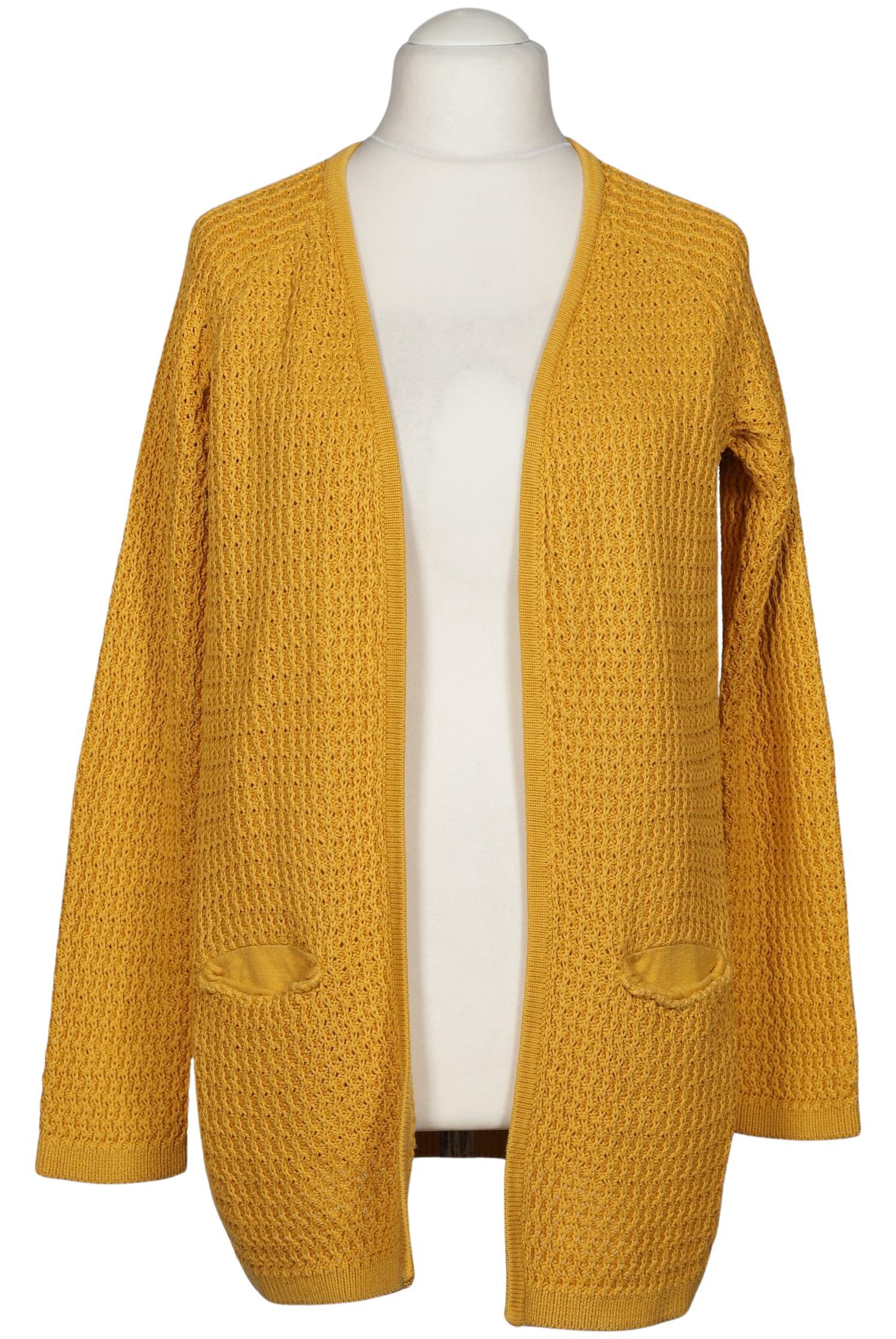 

QS by s.Oliver Damen Strickjacke, gelb, Gr. 44