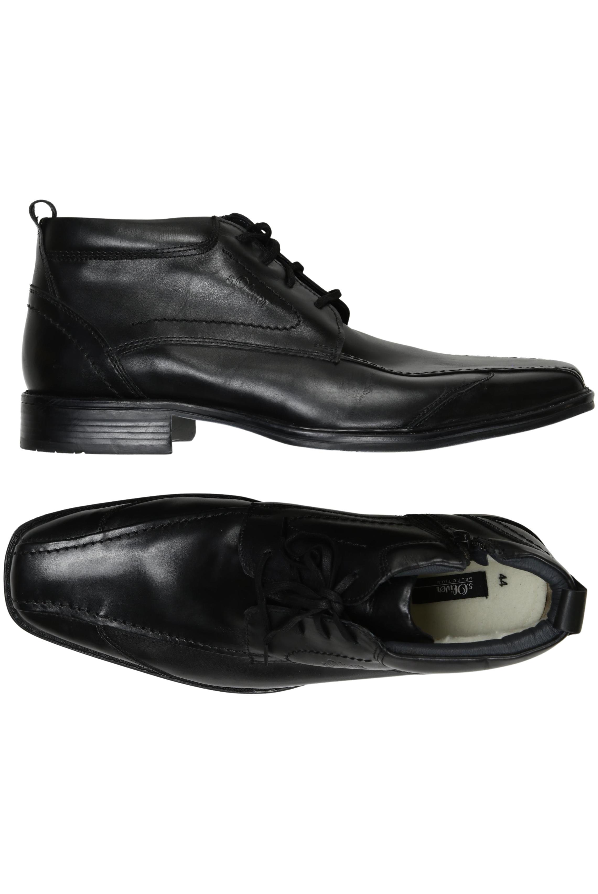

QS by s.Oliver Herren Stiefel, schwarz, Gr. 44