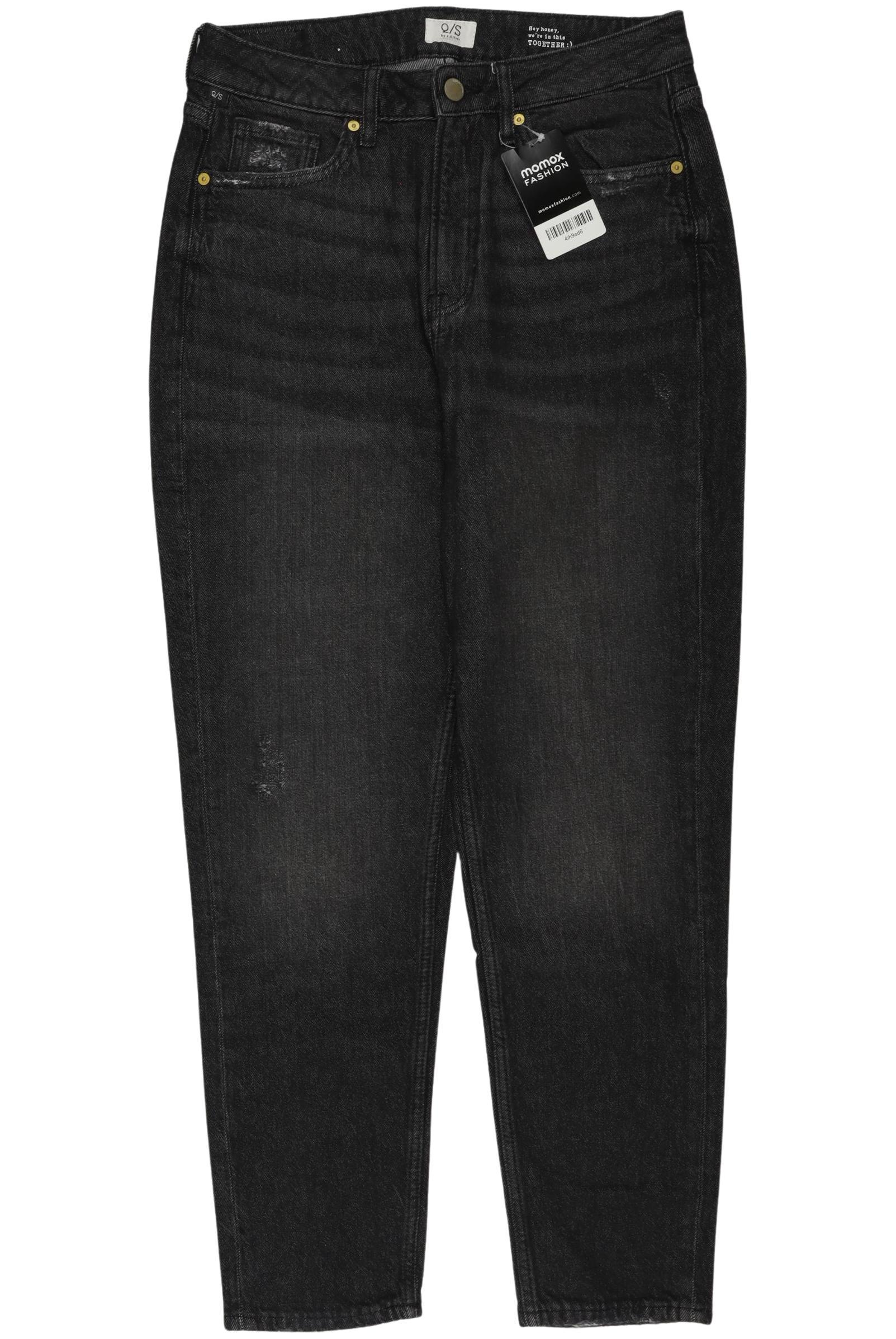 

QS by s.Oliver Damen Jeans, schwarz, Gr. 36