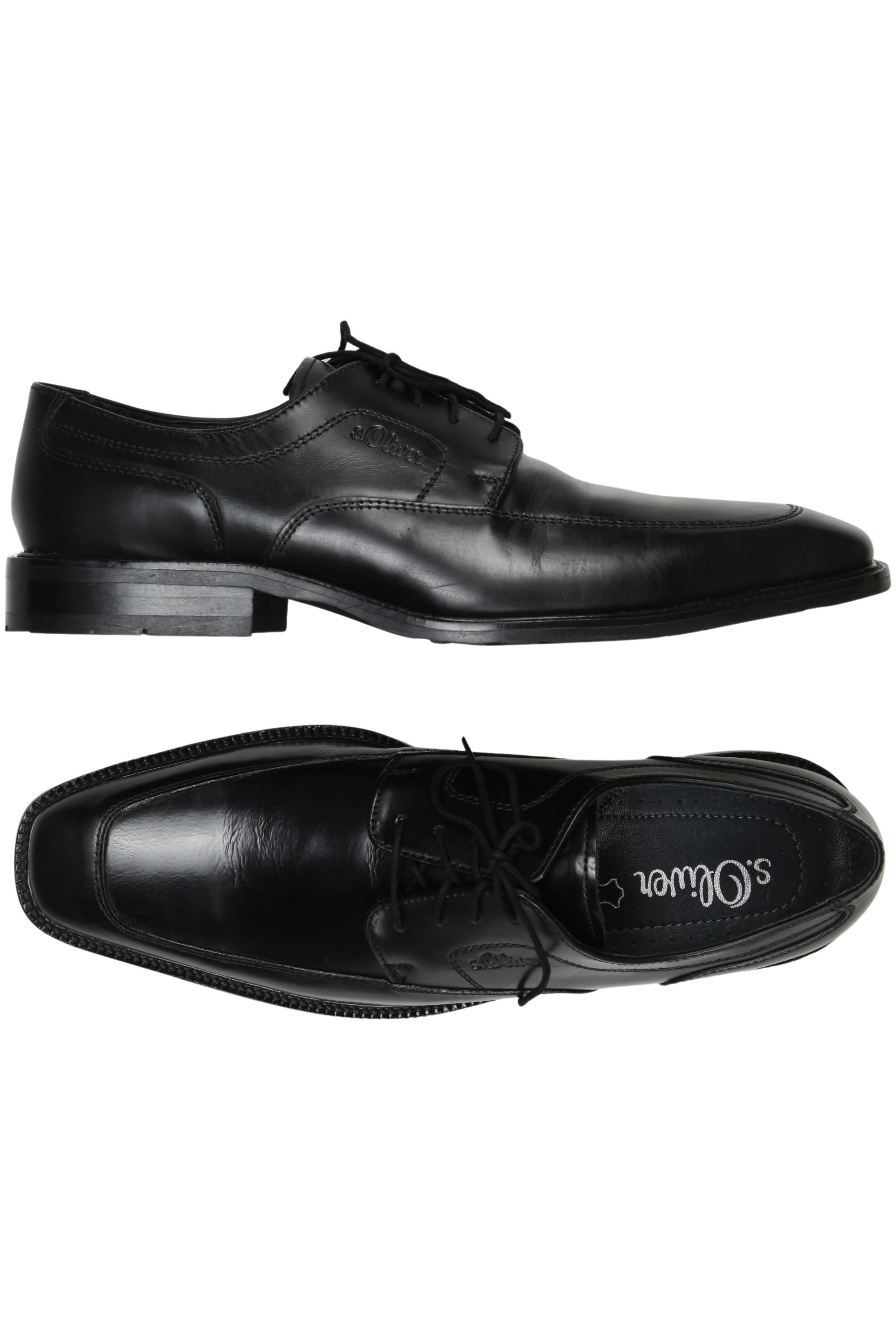 

QS by s.Oliver Herren Halbschuh, schwarz, Gr. 42